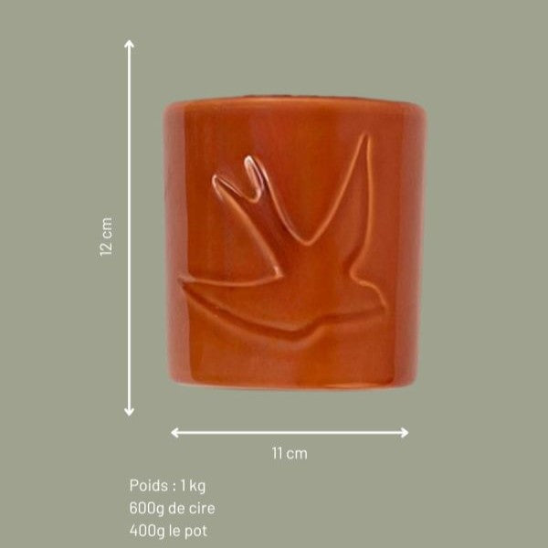 Bougie Parfumée Terracotta