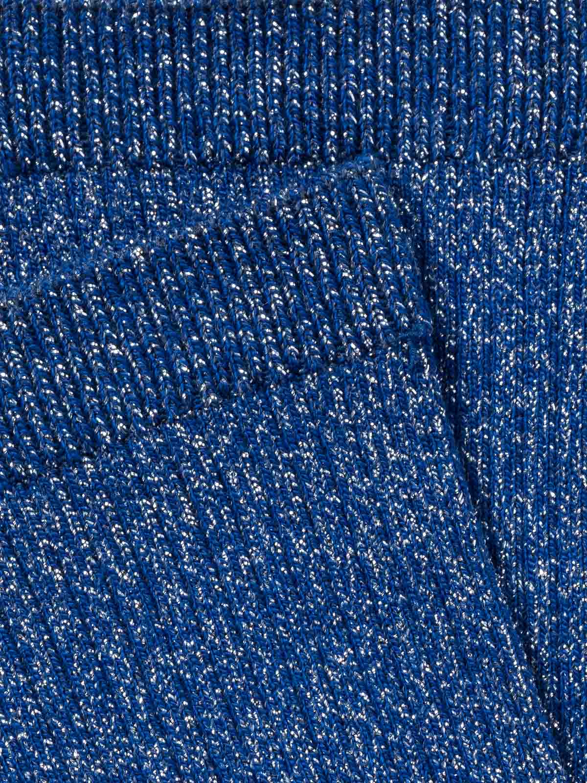 Chaussettes color block pailletées, ROYALTIES, made in France