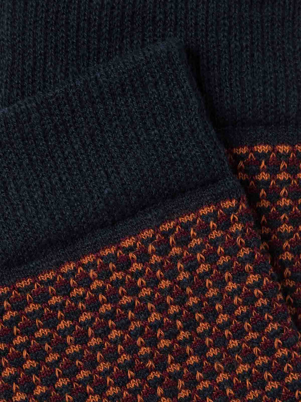 Chaussettes motif tweed, ROYALTIES, made in France