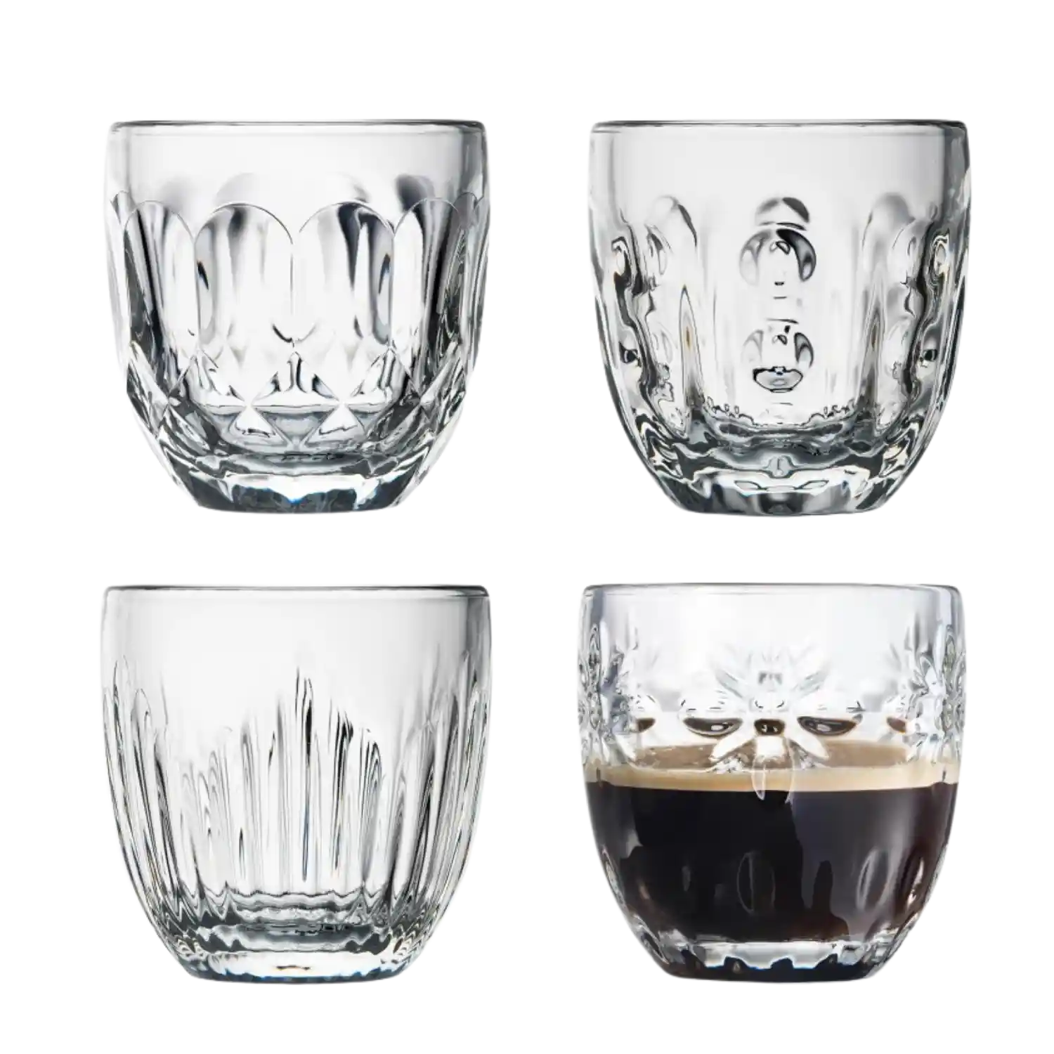 Set de 4 expresso Troquet