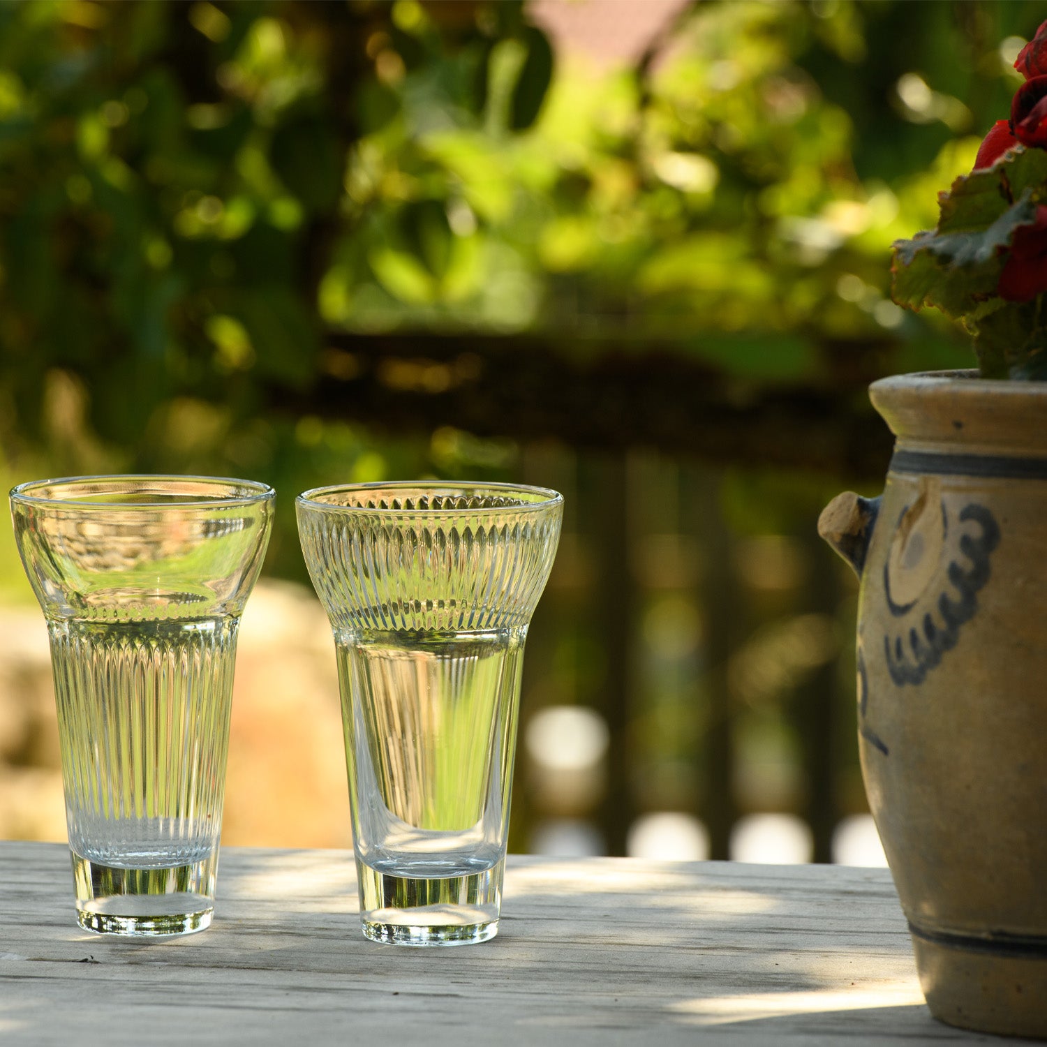 Set of 4 Calanques pastis glasses