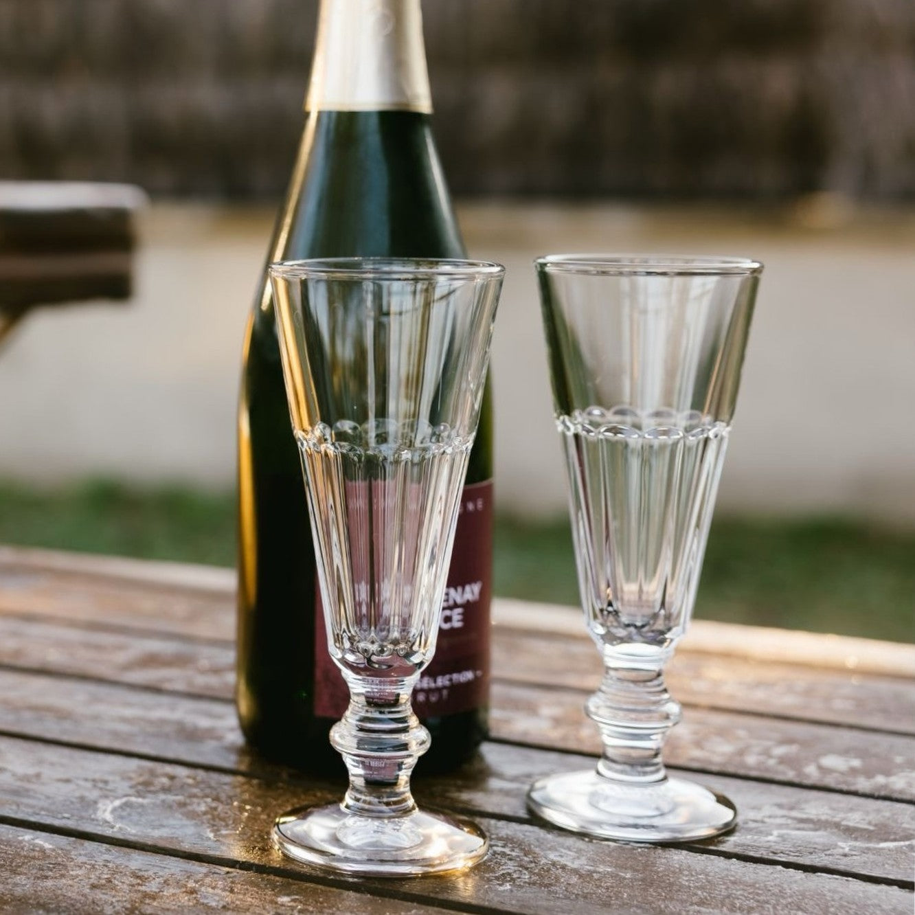 Flute champagne made in France