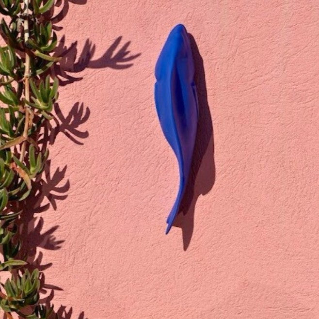 Fanny the Sea Bream, Ultramarine Blue Ceramic Fish