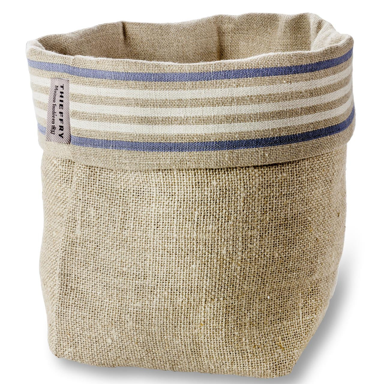 Panière en lin Hardelot made in France