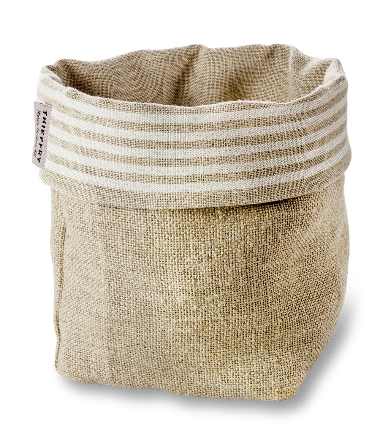 Panière en lin made in France
