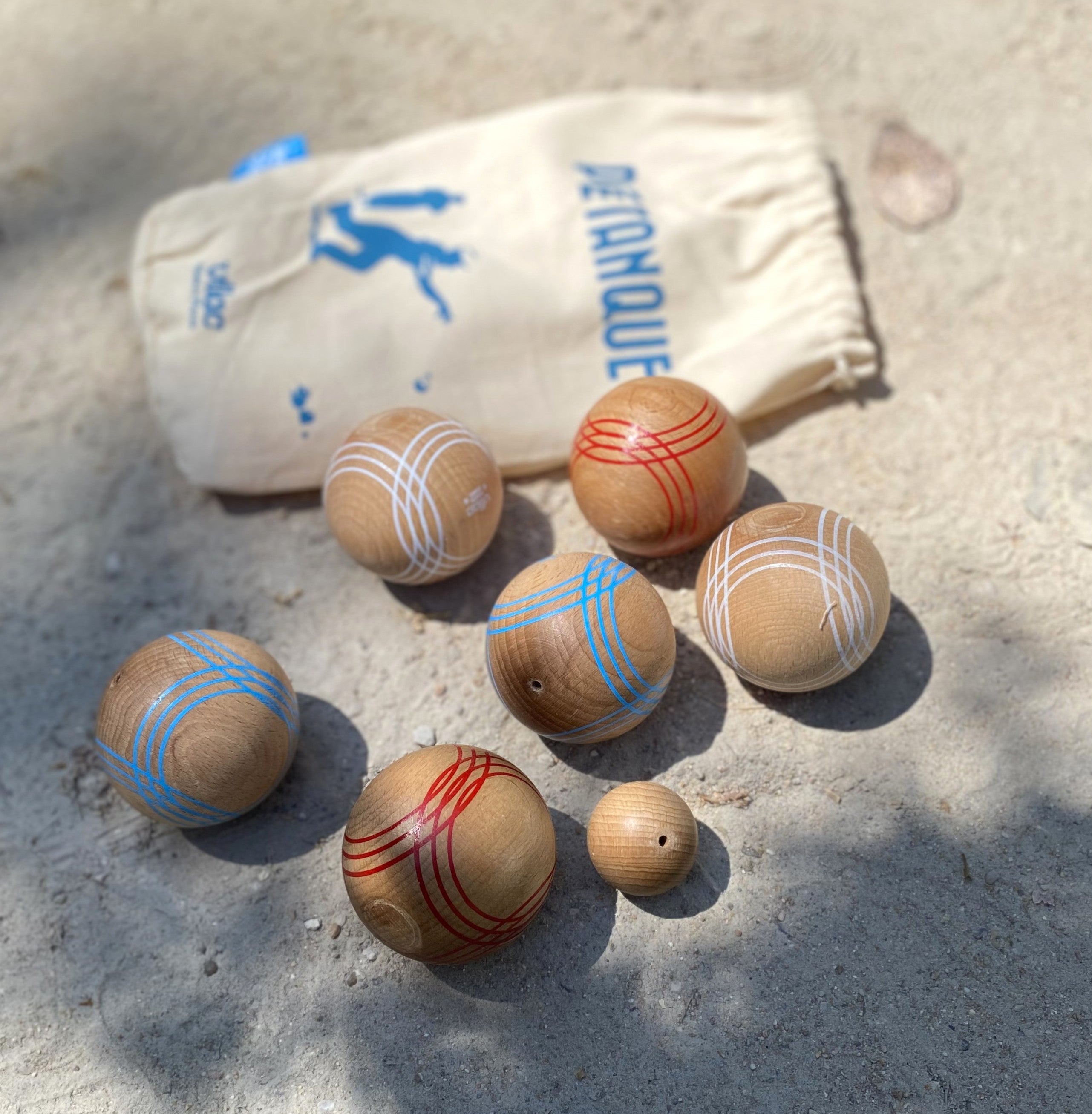 Jeu de pétanque Compet en bois, VILAC, made in France