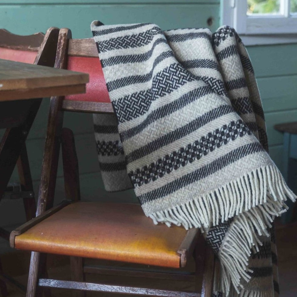 Plaid made in France en laine des Pyrénées, PLAID COCOONING