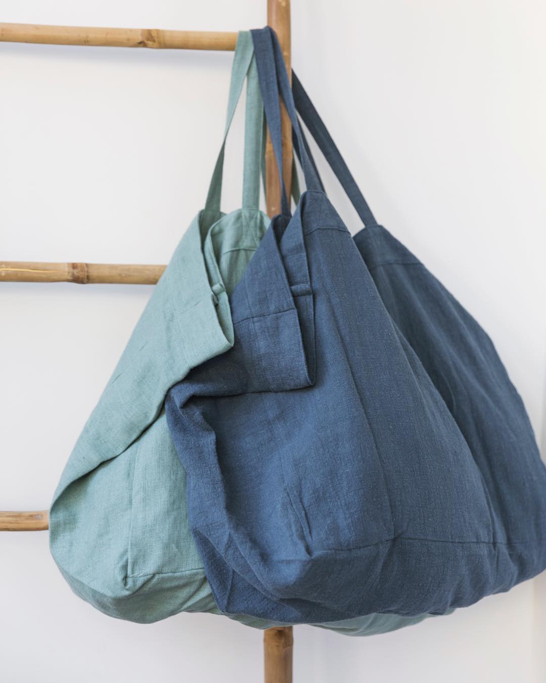 Celadon large Tote Bag