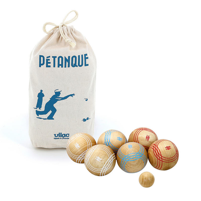 Jeu de pétanque Compet en bois, VILAC, made in France