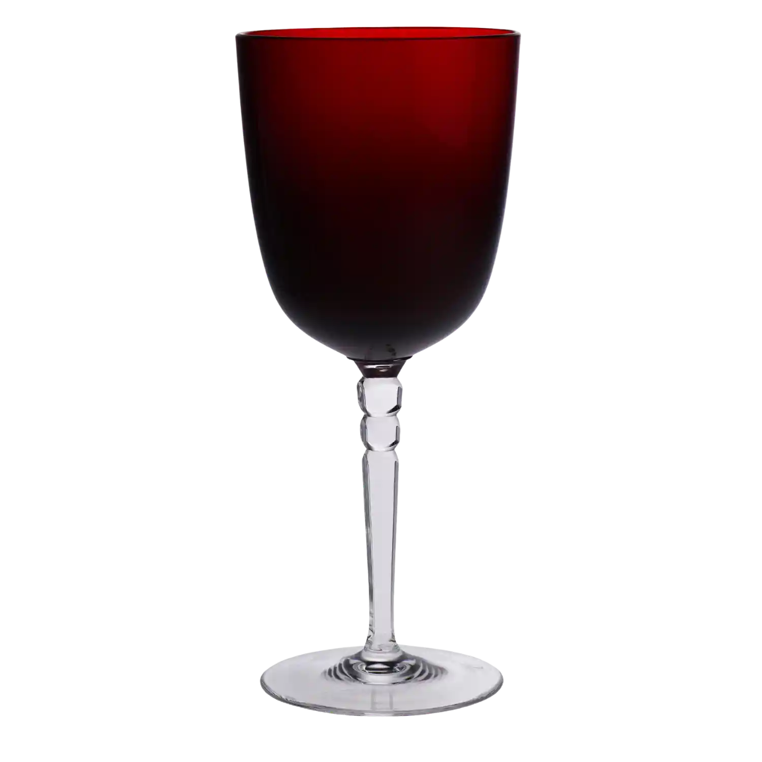 Verre à eau Smooth double bouton carré