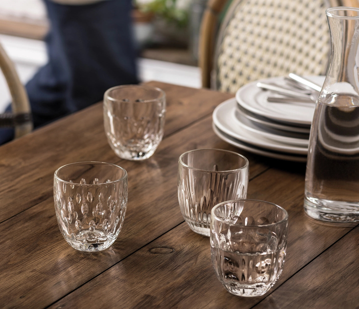 Set de 4 Verres Gobelets Troquet