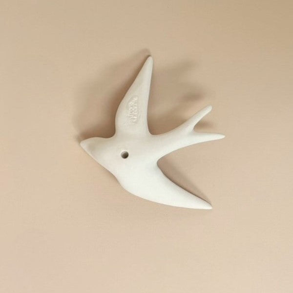 Volage hirondelle en céramique
