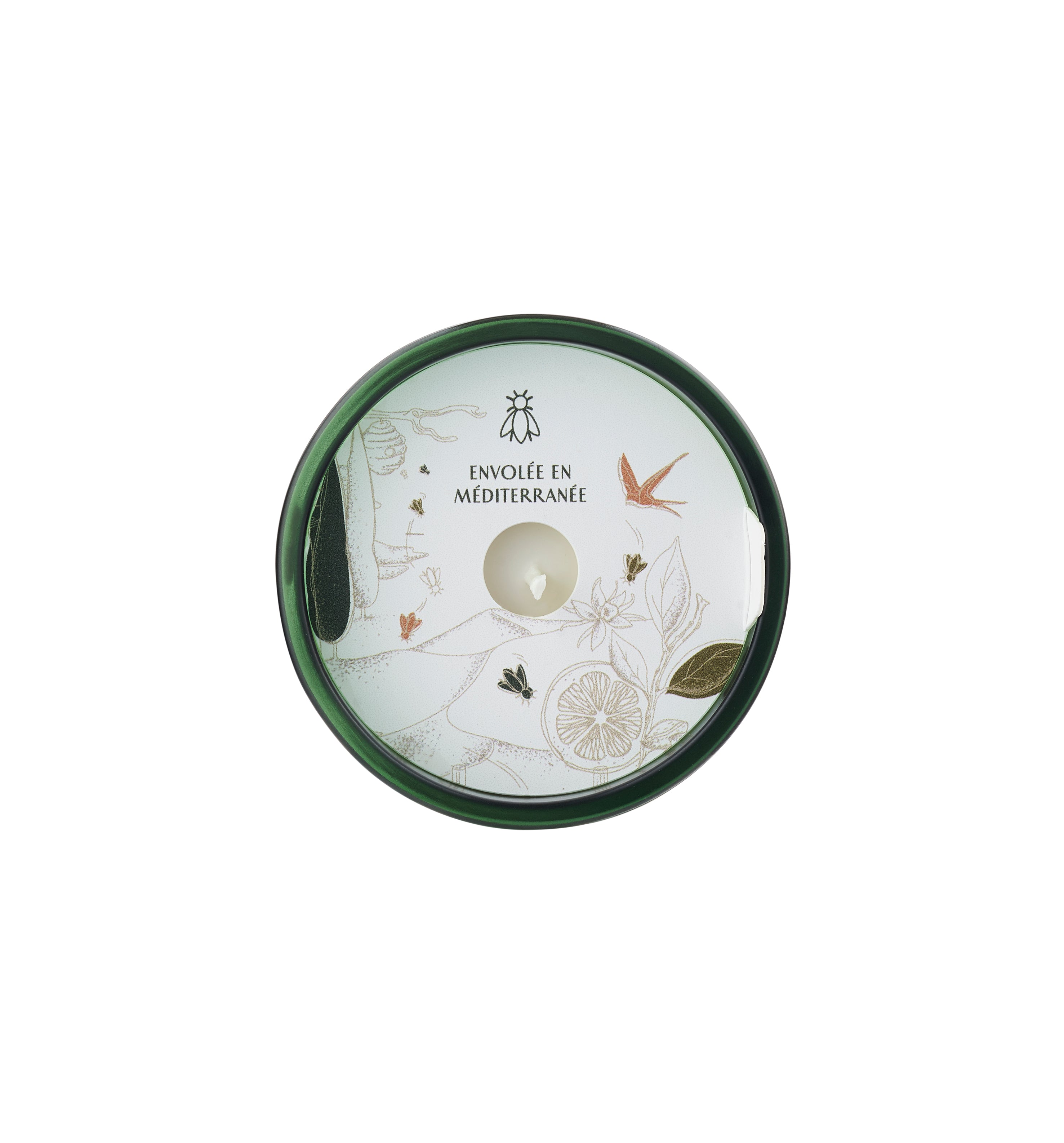 Bougie Parfumée Envol en Méditerranée, LA ROCHERE, made in France et écorepsonsable