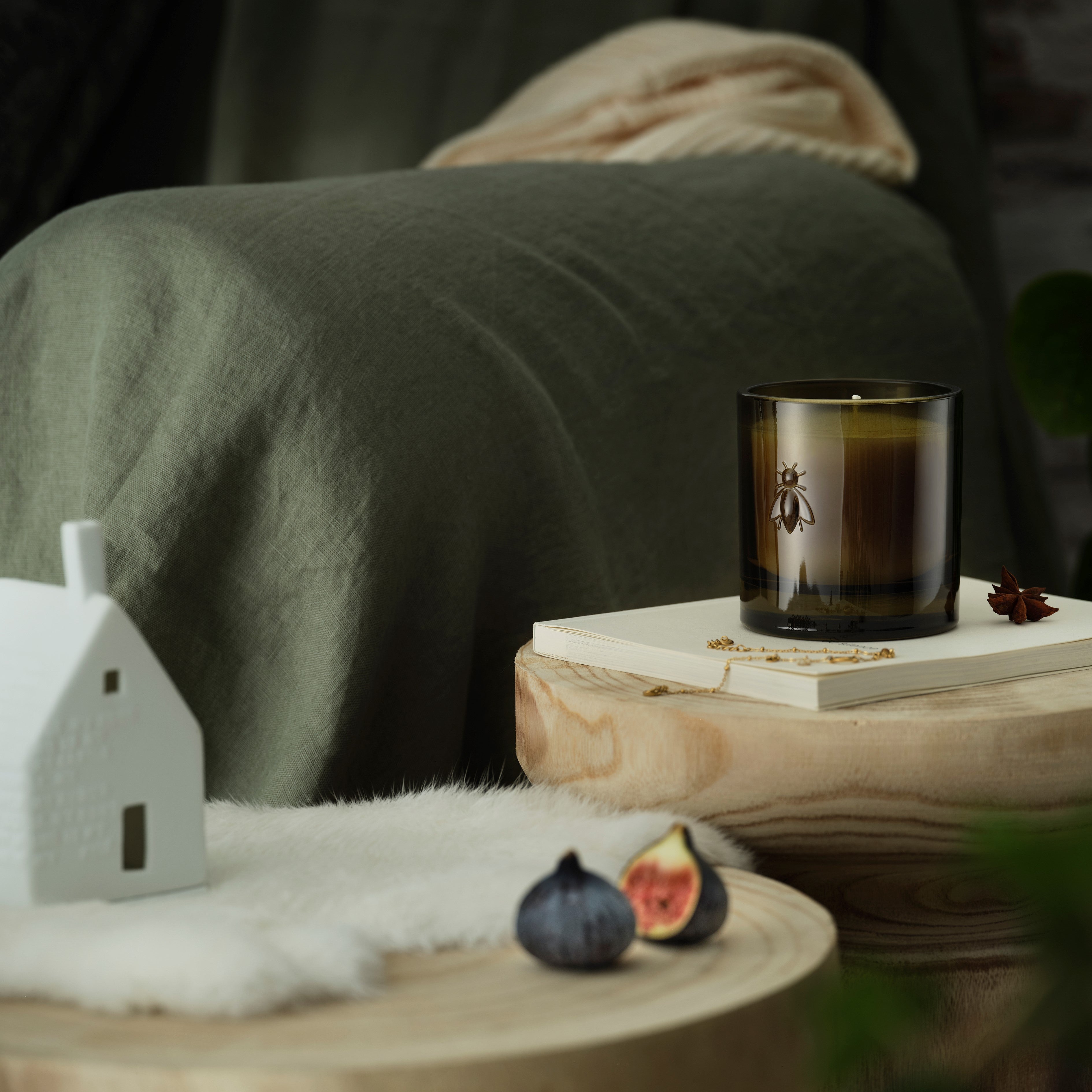 Bougie parfumée Envolée dans le verger, LA ROCHERE, made in France et écoresponsable
