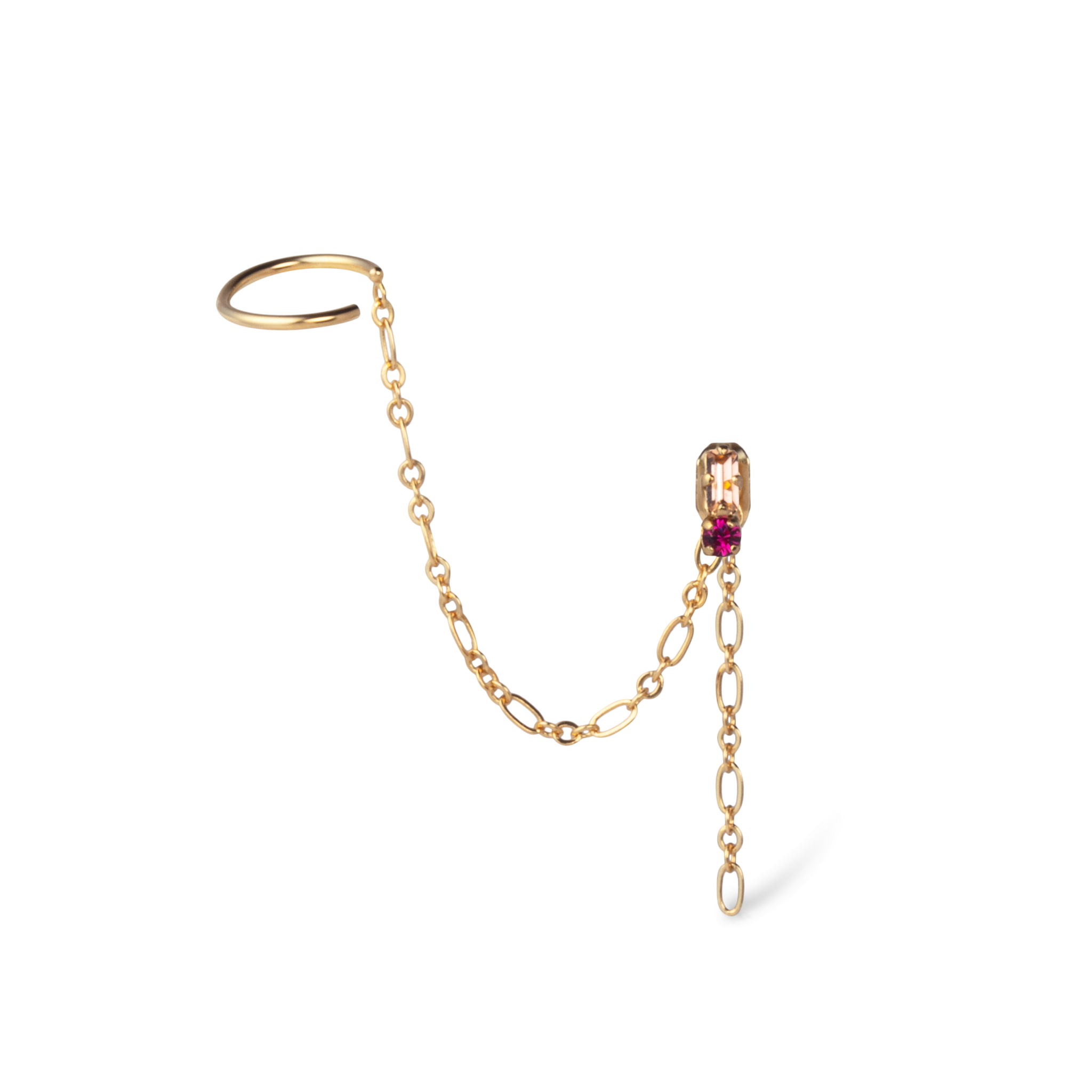 Boucle d'oreille César, APRIL PLEASE, made in France