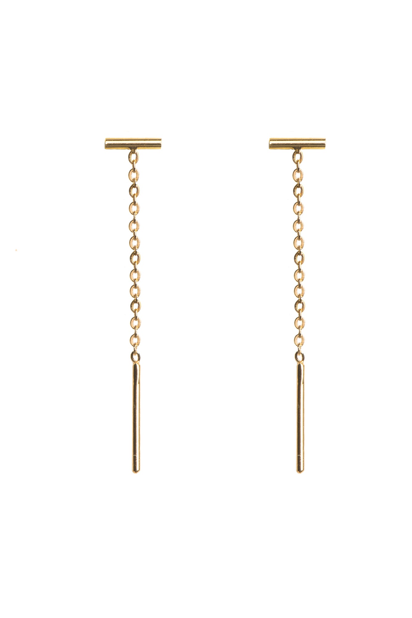 Boucles d'oreilles Marius dorées APRIL PLEASE, 100% françaises et écoresponsables, HISTOIRES FRANCAISES