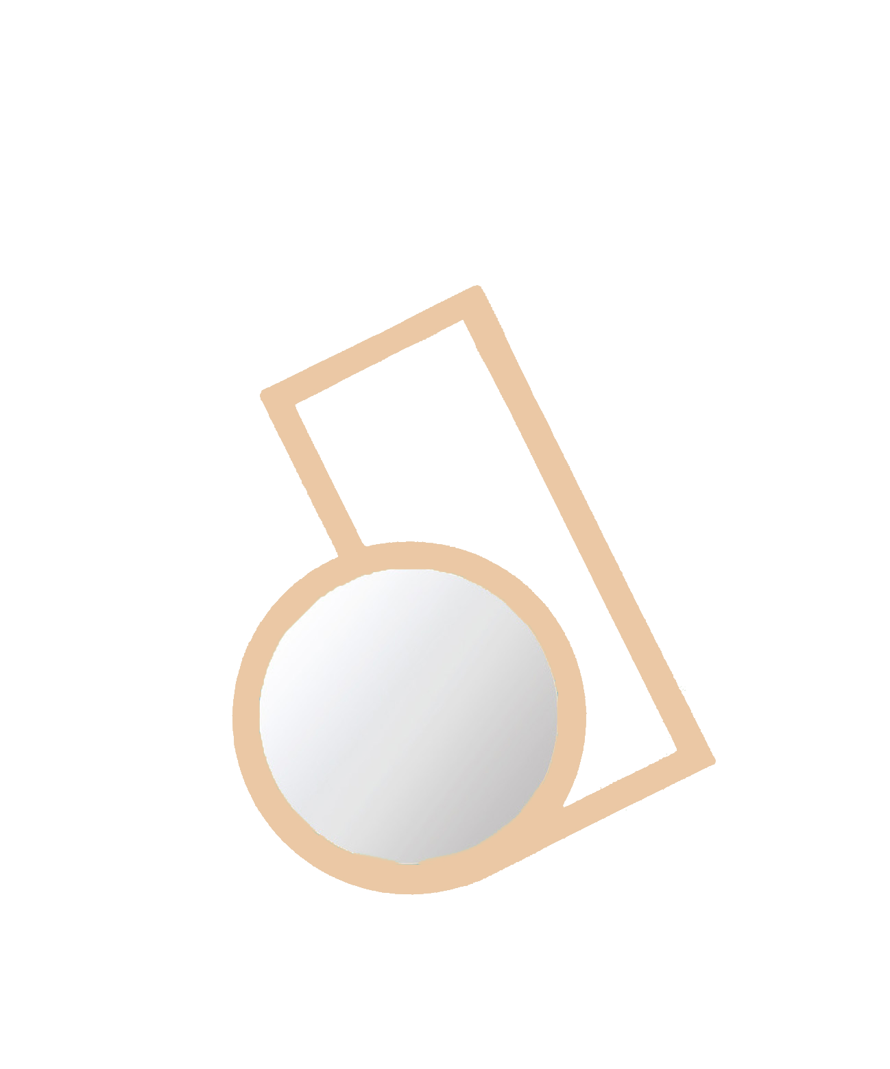 Halo mirror