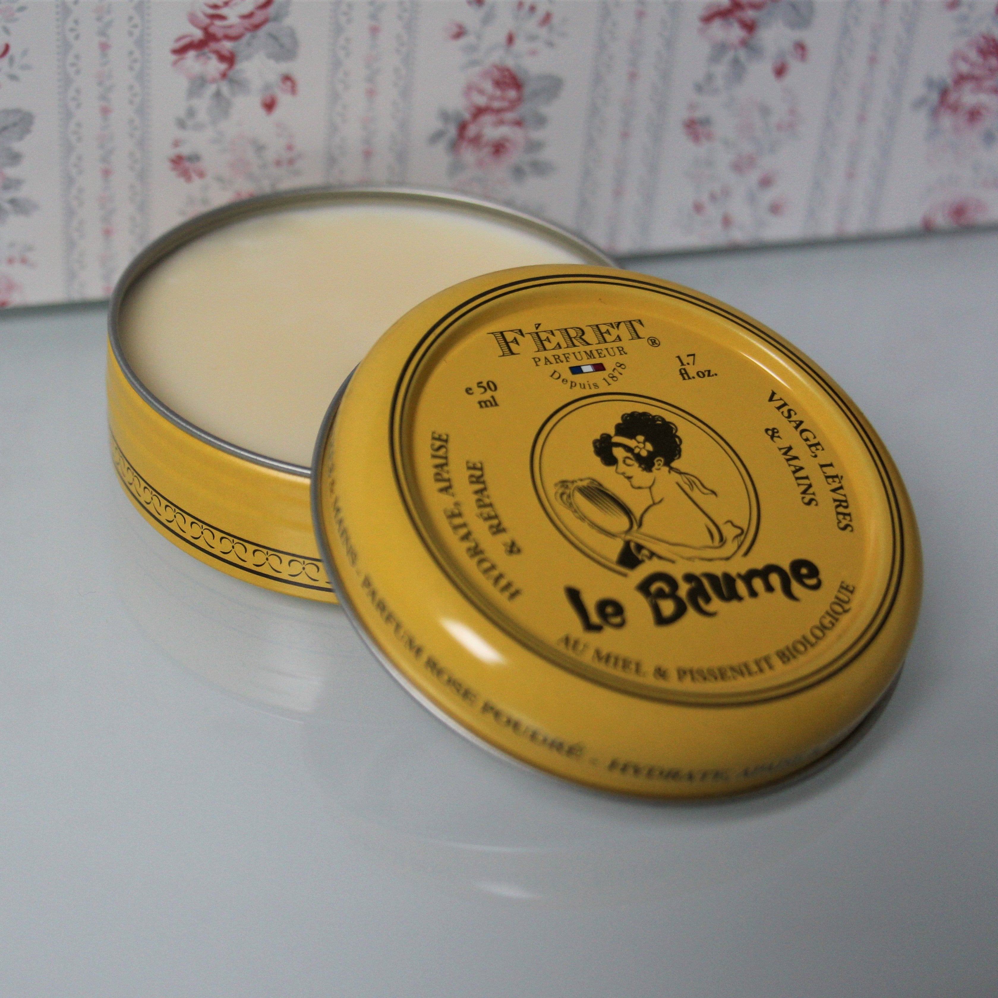 BAUME FERET PARFUMEUR SOIN COSMETIQUE BIO 100% français et écoresponsable.
