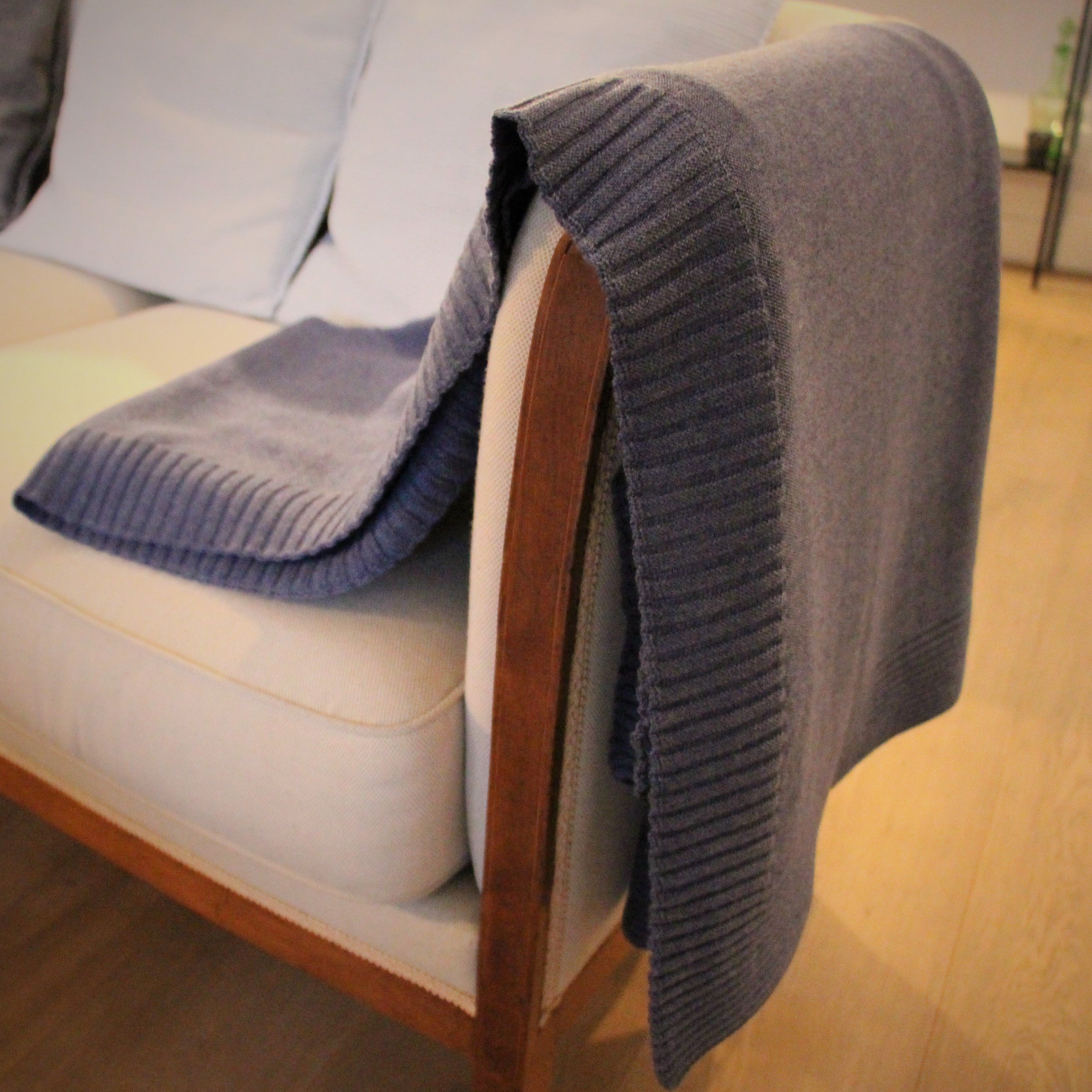 ATELIER DE LA MAILLE PLAID MERINOS EXTRA FIN