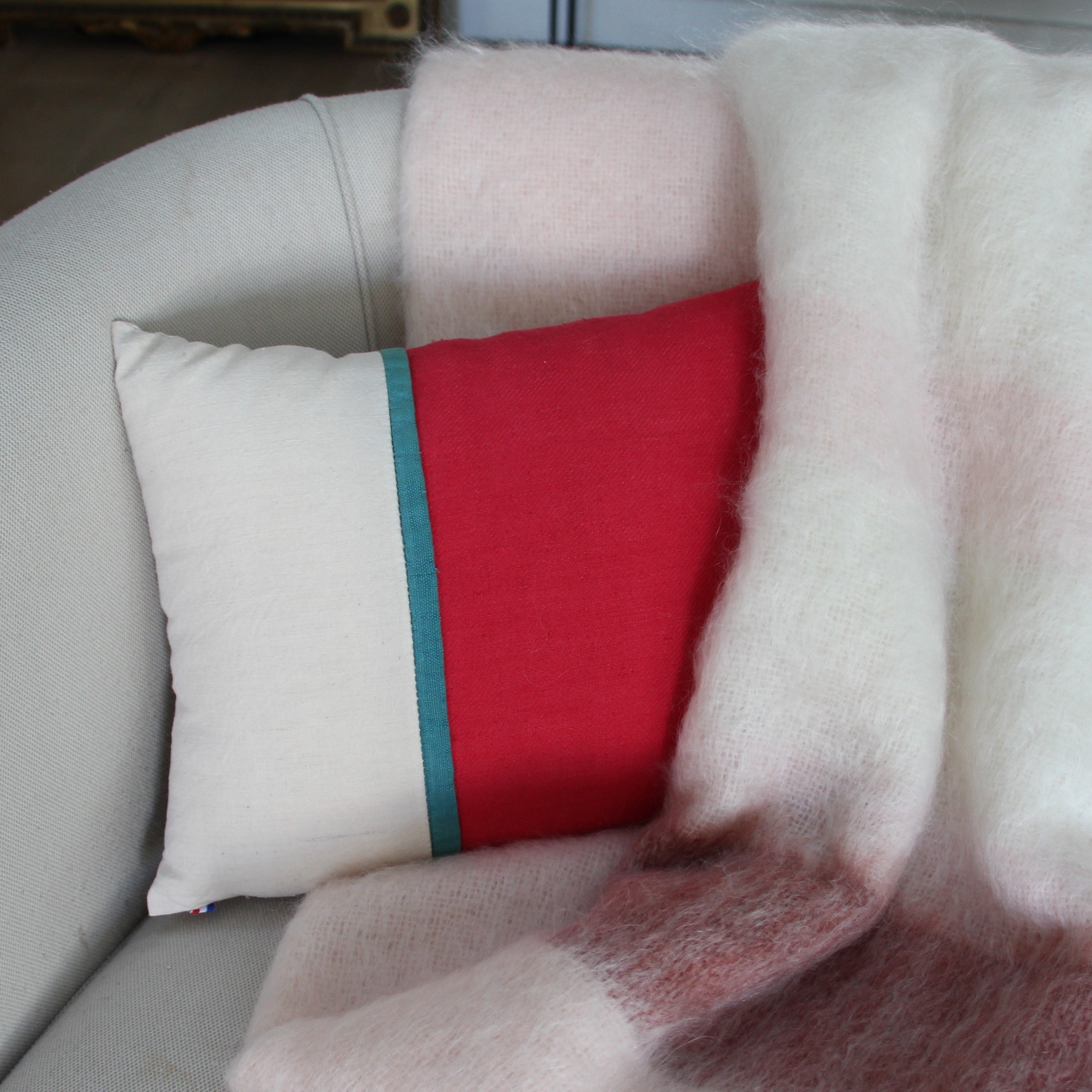 Coussins galons JOCELIN ET MARLAINE, made in France et écoresponsable