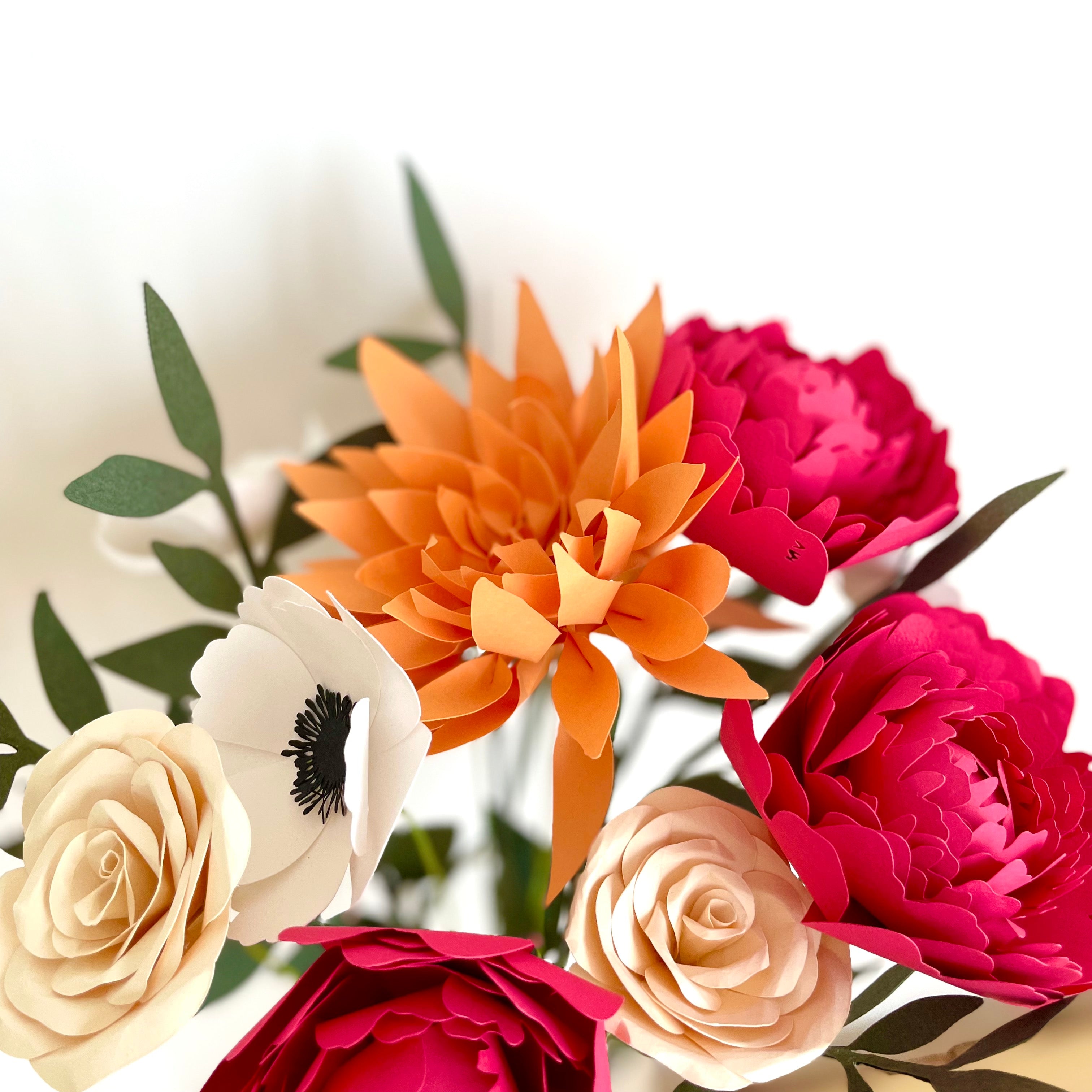 Bouquet Pivoine, MELINA VASSEREAU, made in France