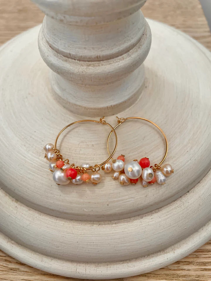 Boucles d'oreilles Créoles Pampilles Made in France