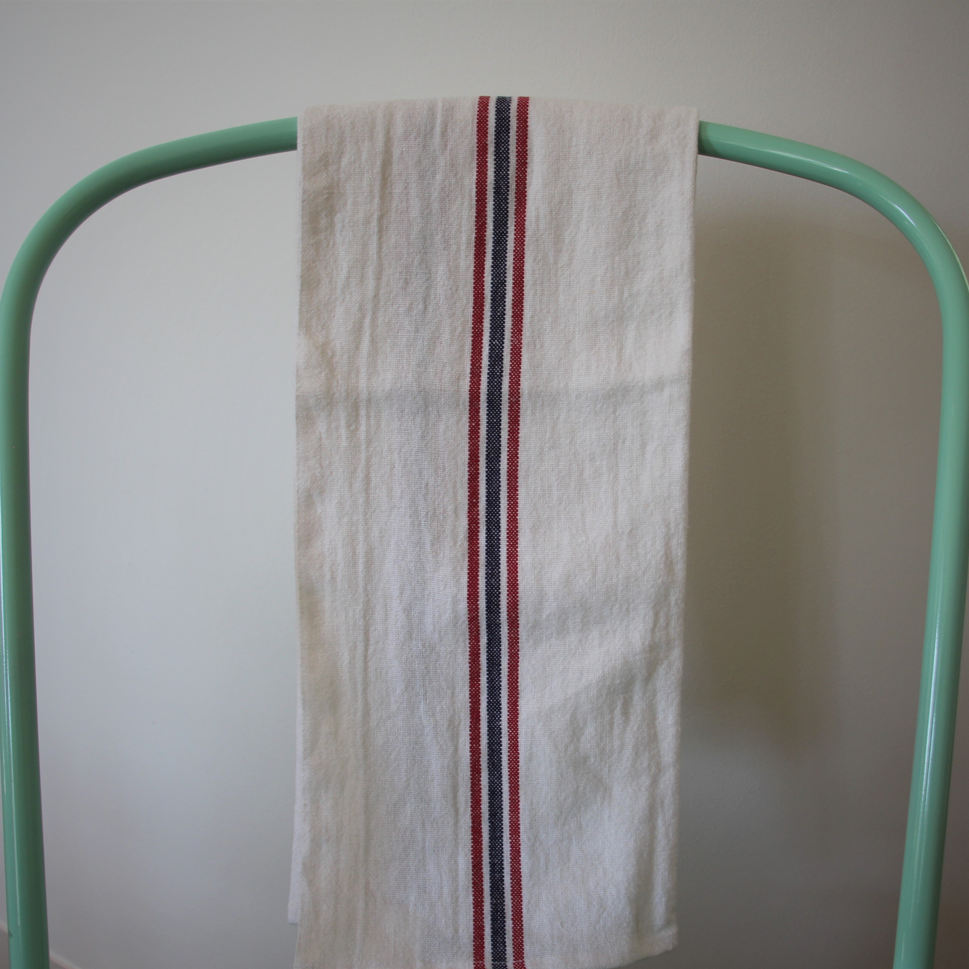 Torchon drapeau en lin CHARVET EDITIONS 100% français et écoresponsable HISTOIRES FRANCAISES