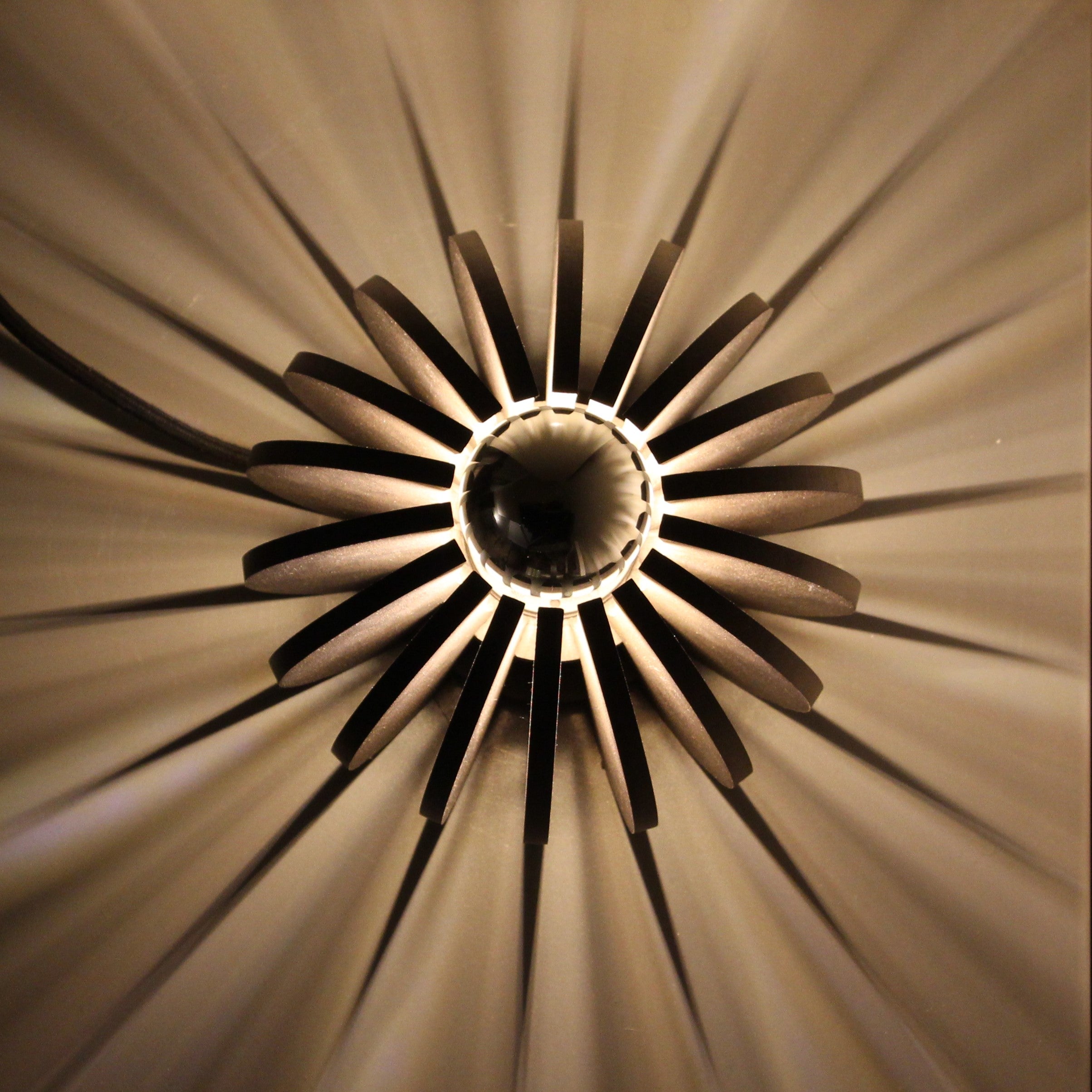 Lampe Boule Bois