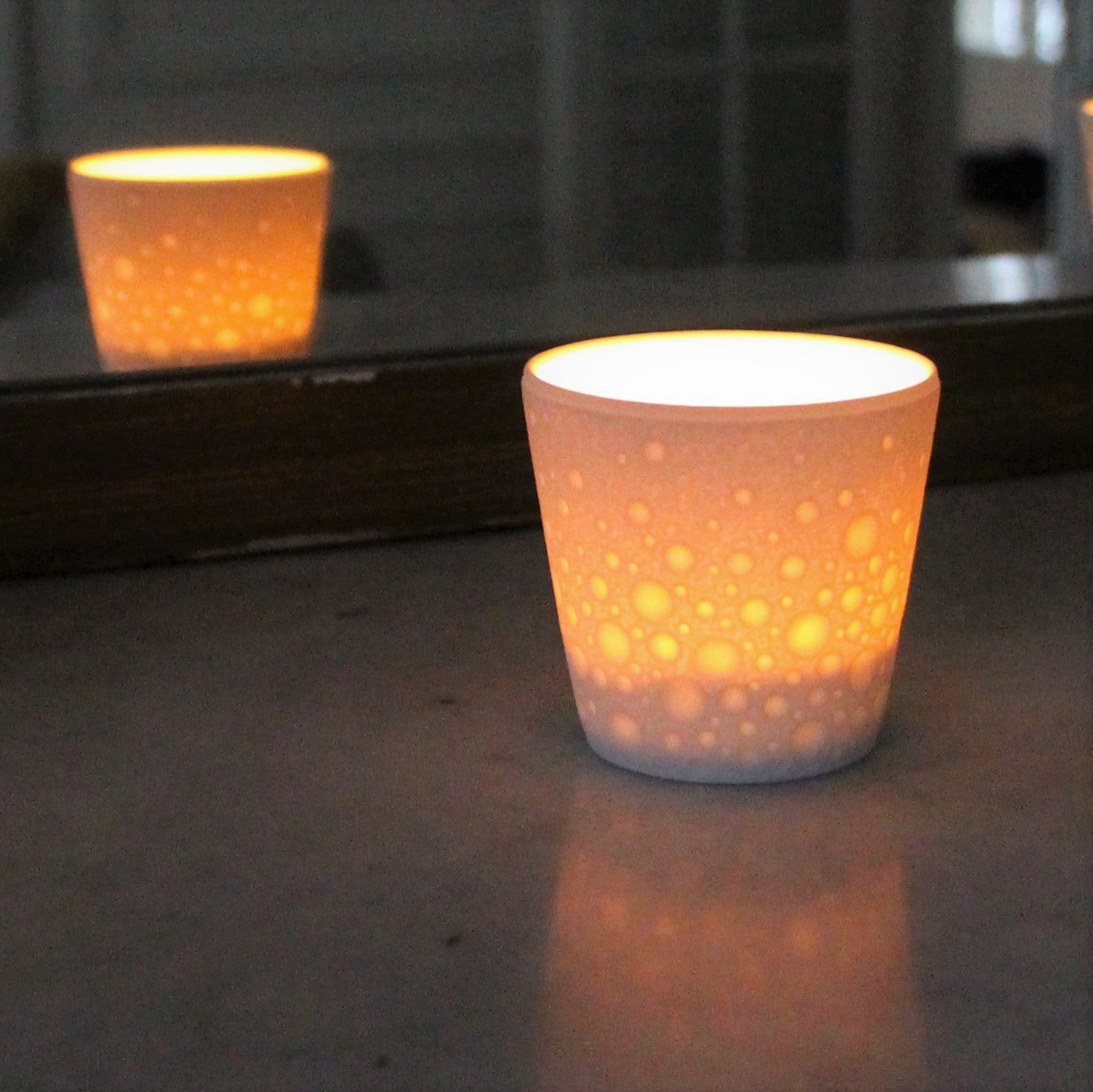 Set of 3 candle holders
