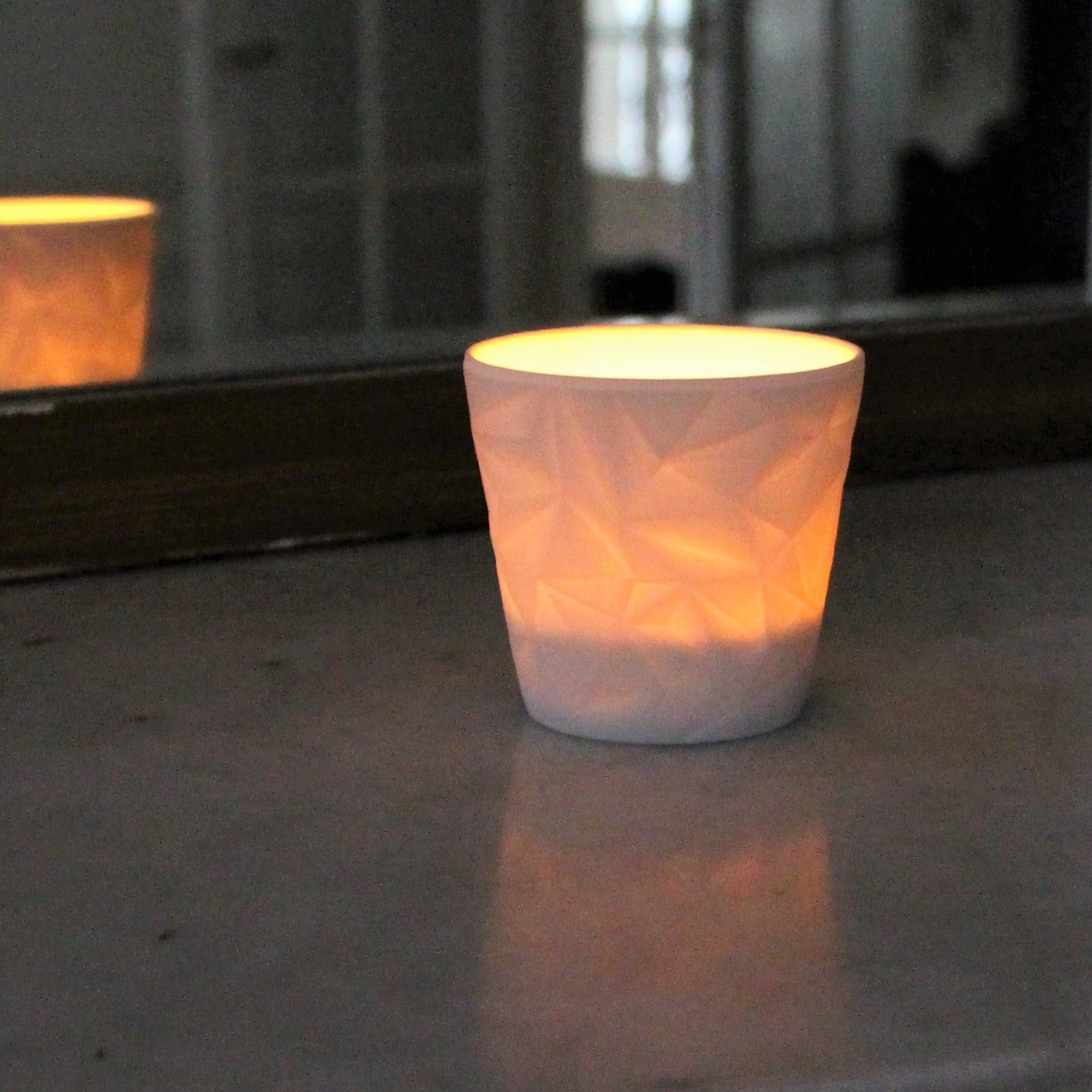 Set of 3 candle holders