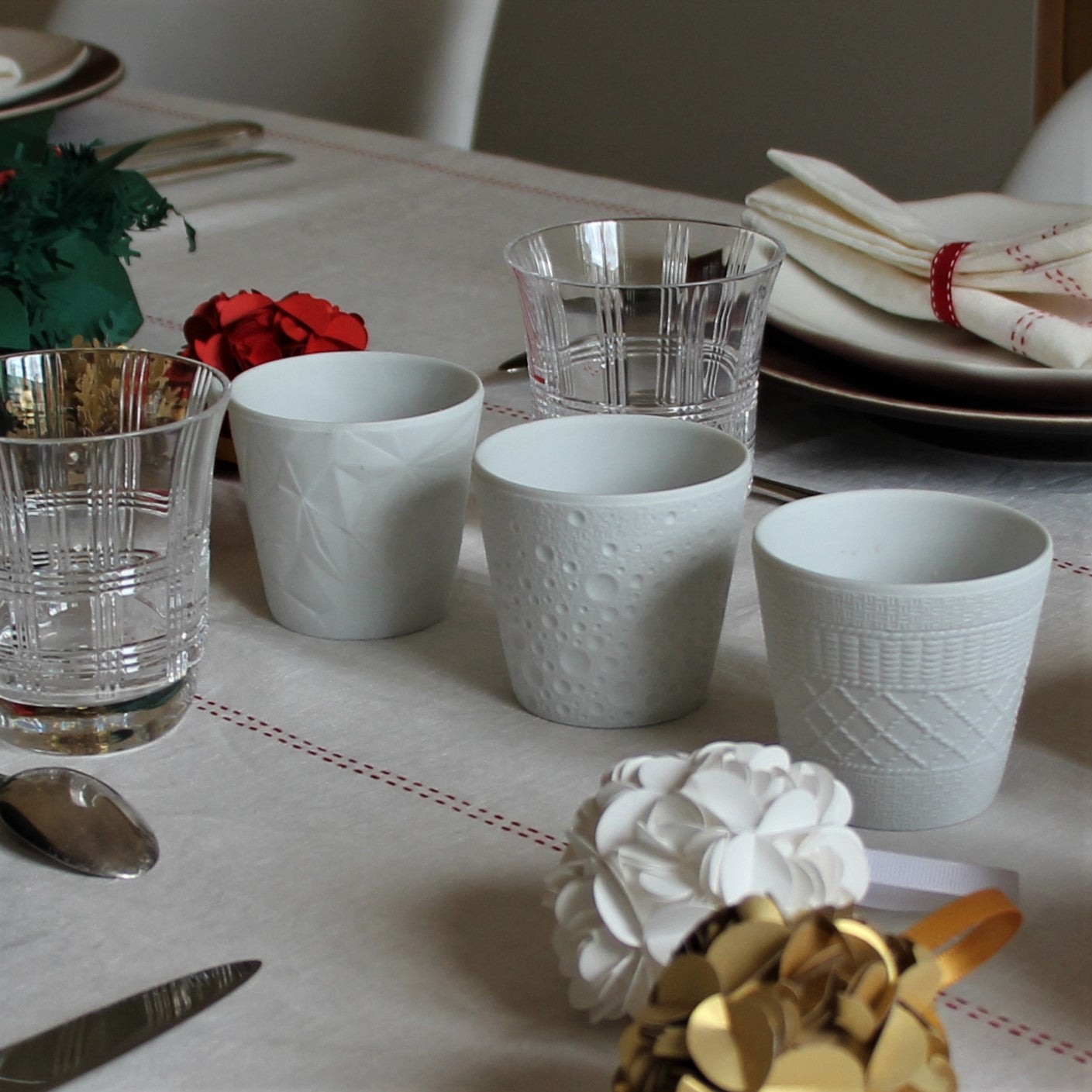 Set of 3 candle holders