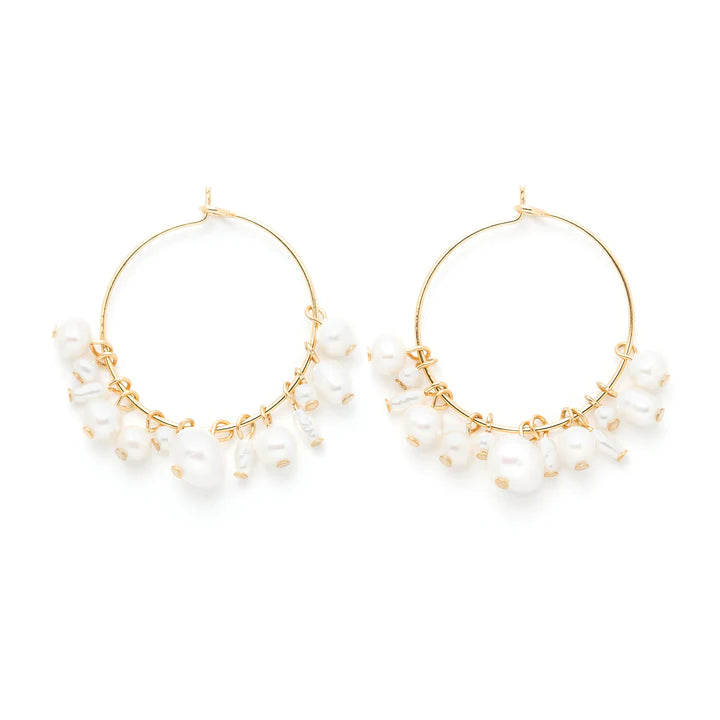 Boucles d'oreilles Créoles Pampilles Made in France