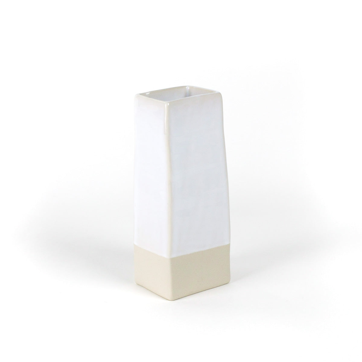 Vase Karo S blanc JARS CERAMISTES, 100% français et écoresponsable HISTOIRES FRANCAISES