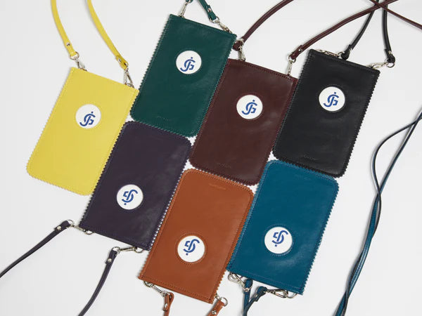 Pochette NIKI en cuir, JACK GOMME, made in France
