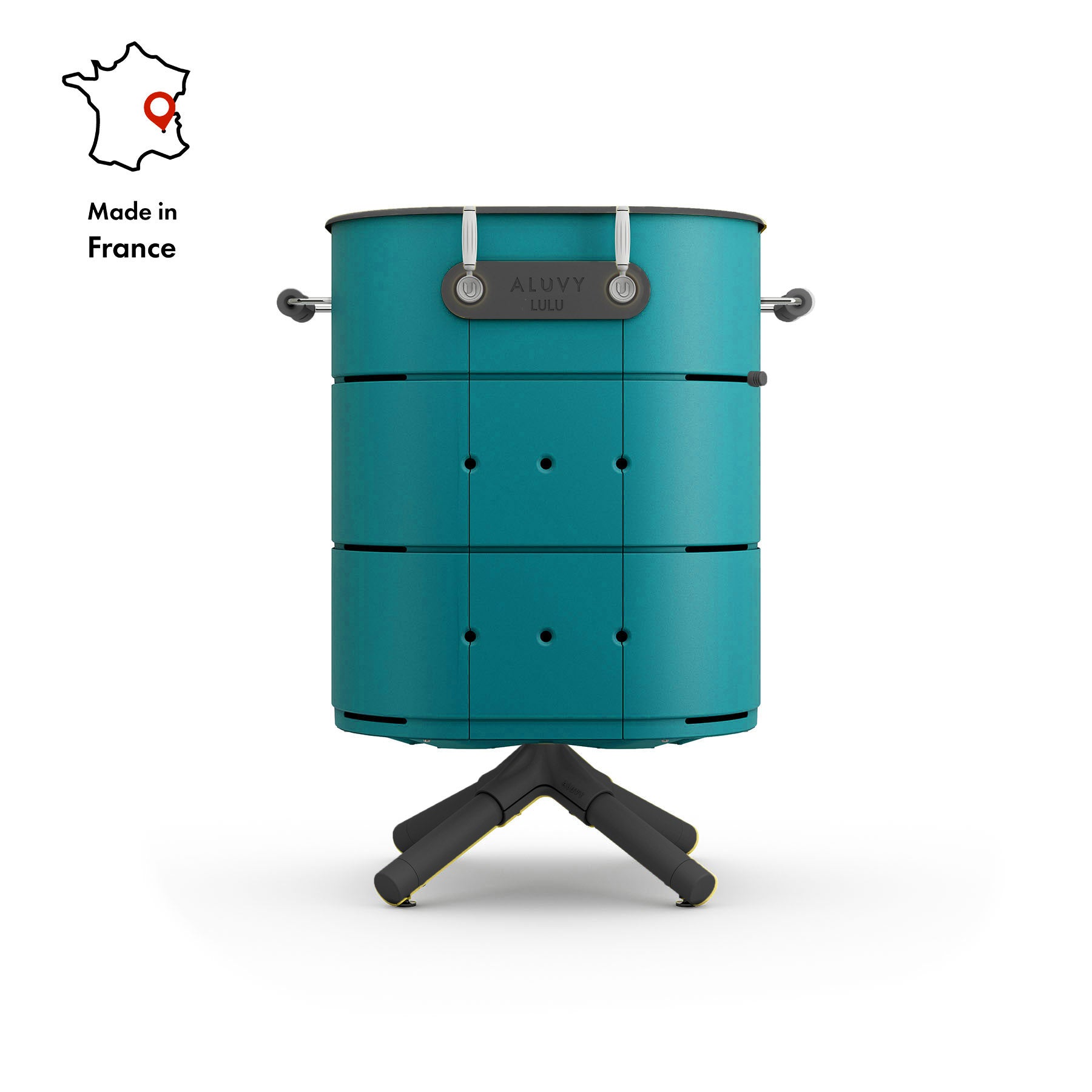 Barbecue au gaz Lulu, ALUVY, made in France et écoresponsable