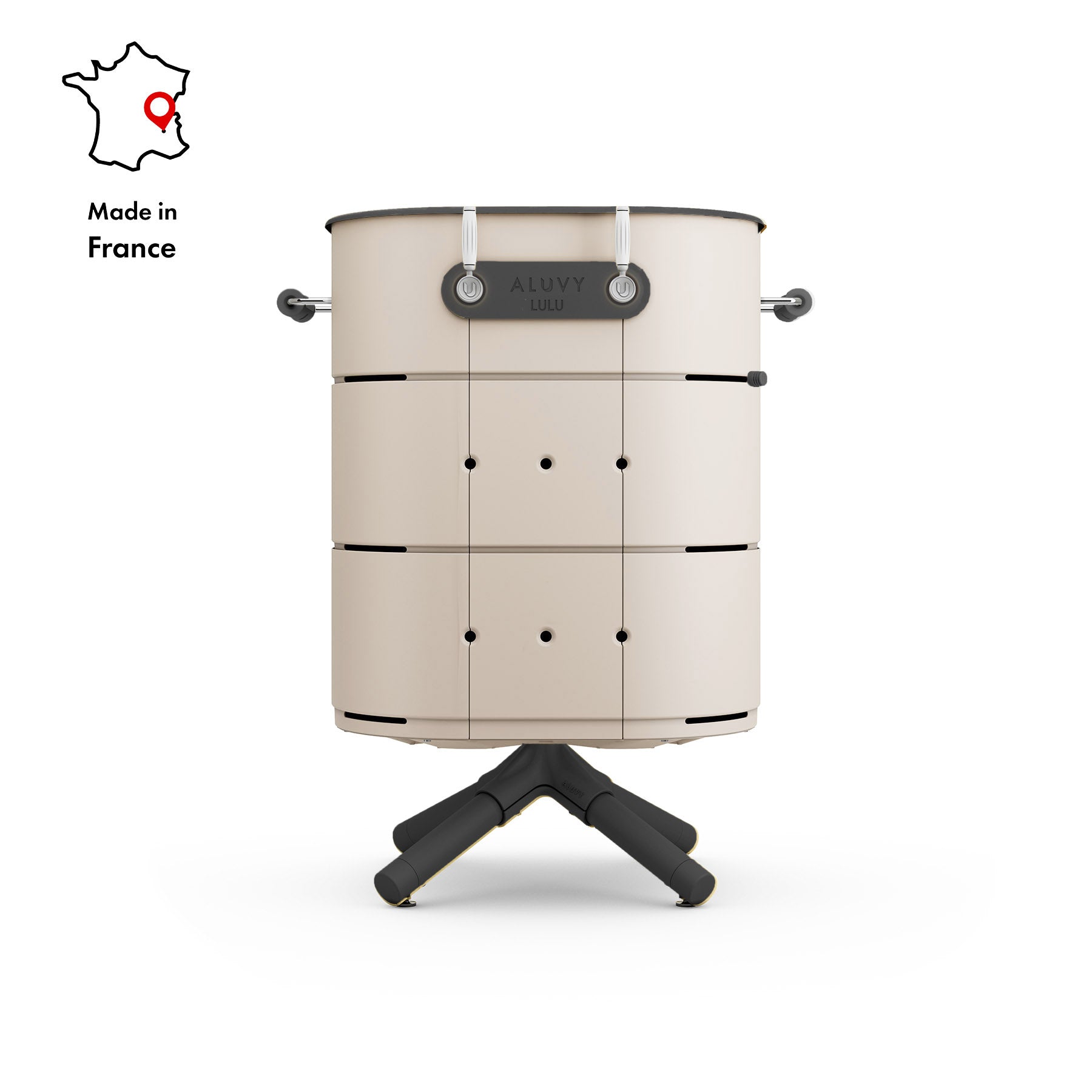 Barbecue au gaz Lulu, ALUVY, made in France et écoresponsable