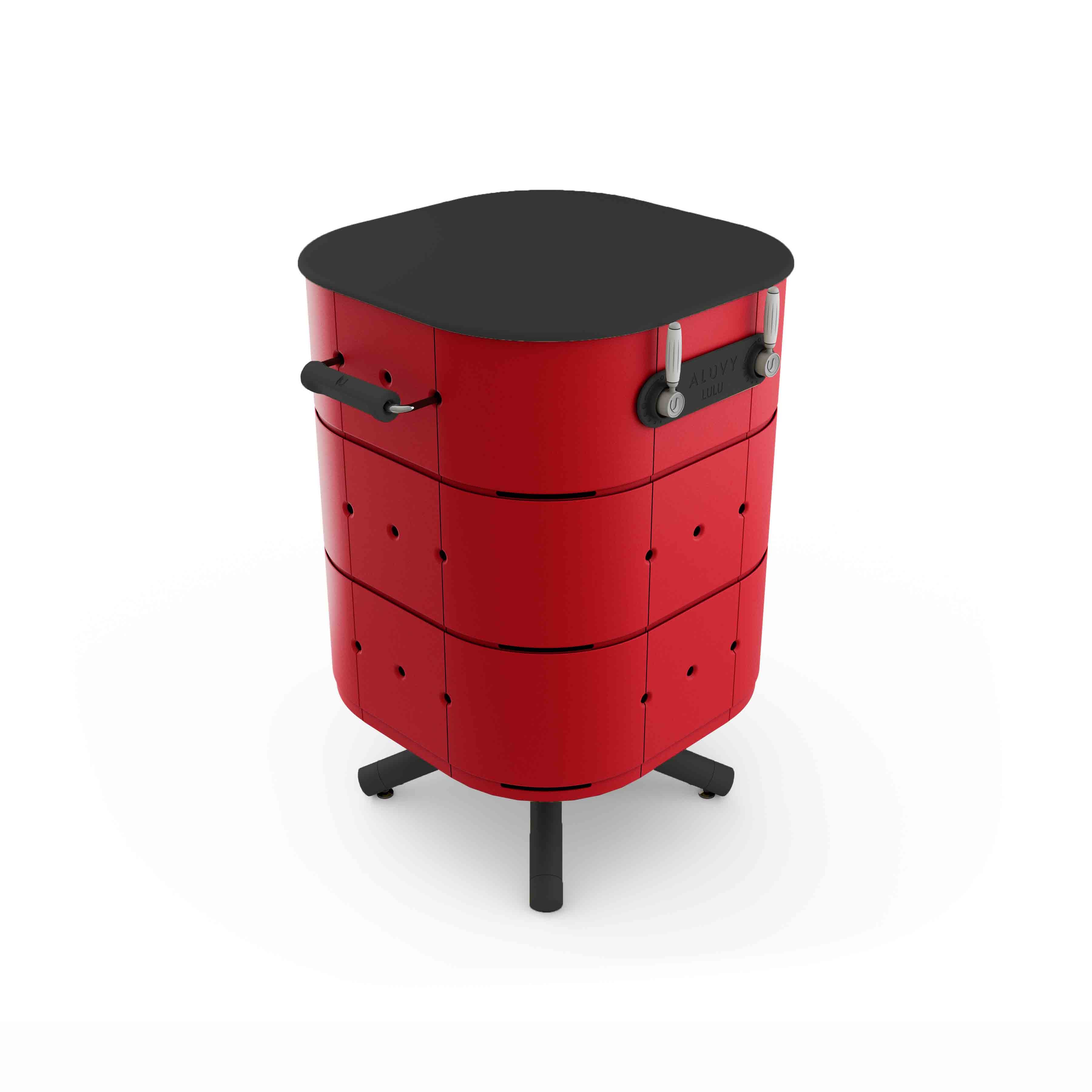 Barbecue au gaz Lulu, ALUVY, made in France et écoresponsable