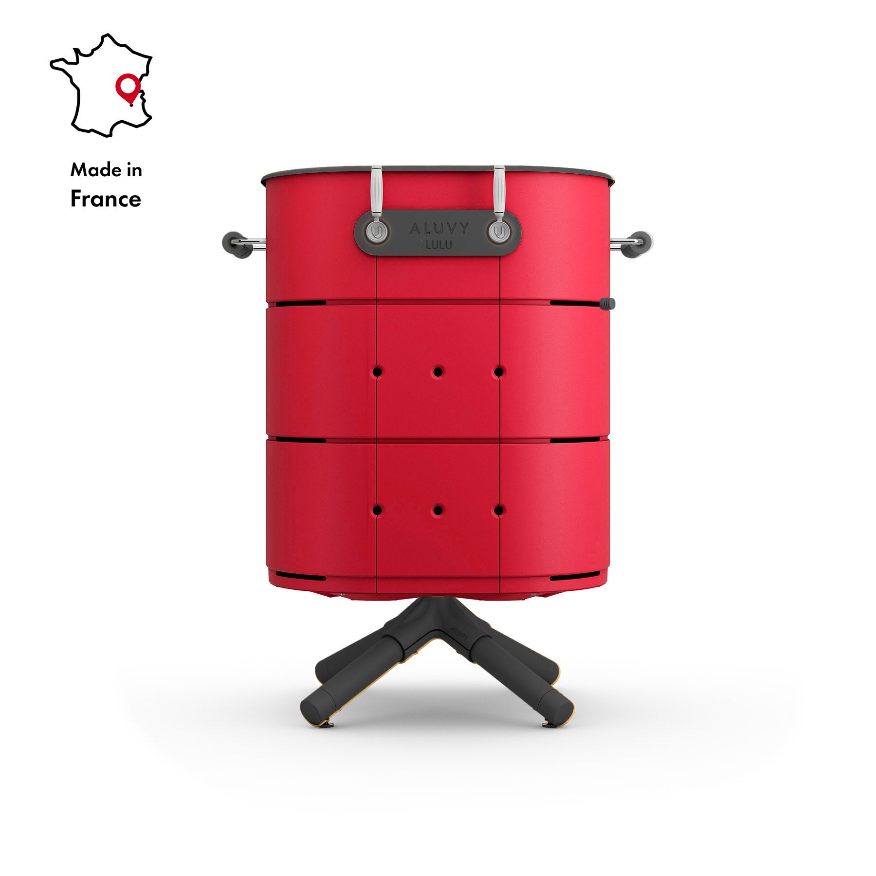 Barbecue au gaz Lulu, ALUVY, made in France et écoresponsable