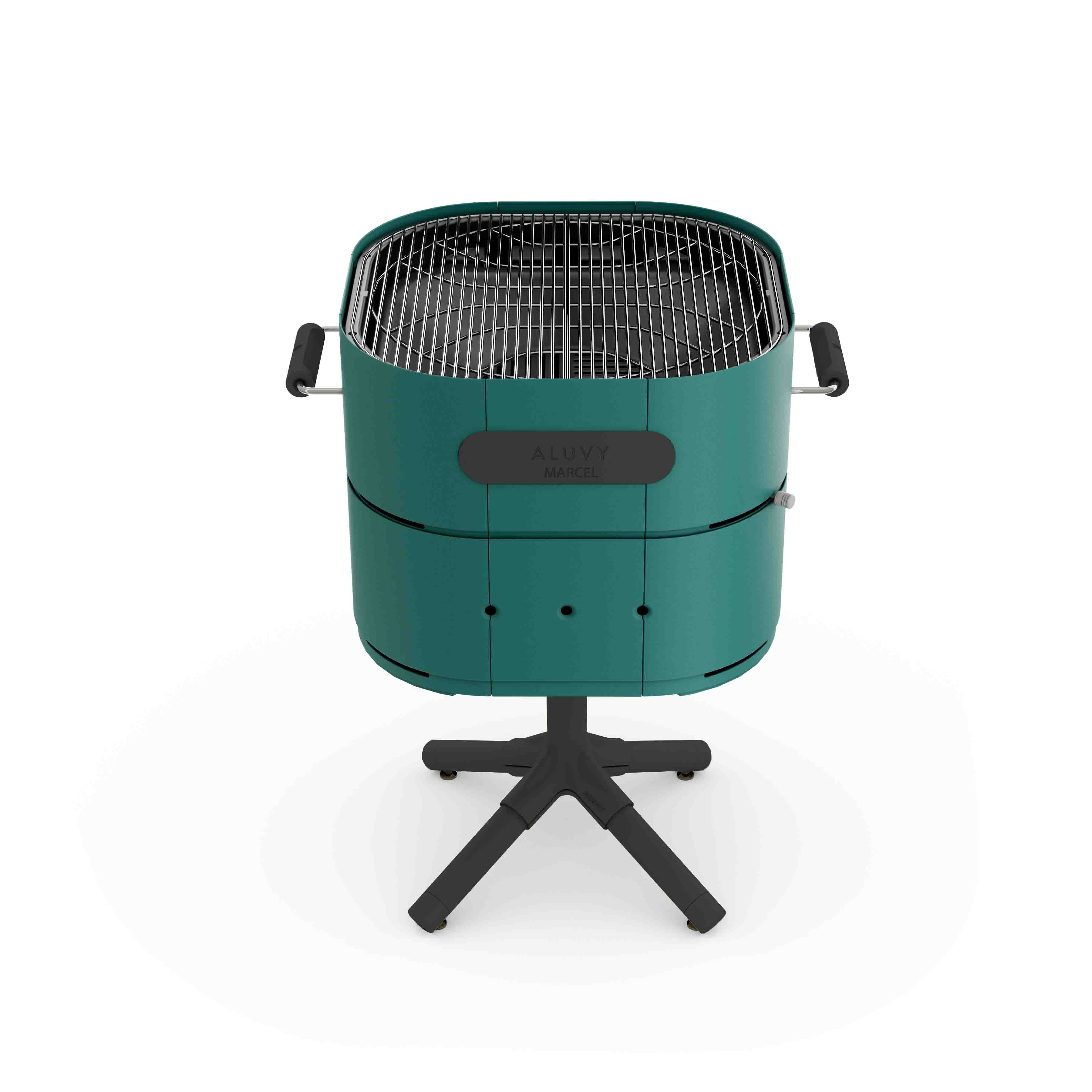 le barbecue au charbon Marcel, ALUVY, made in France et écoresponsable