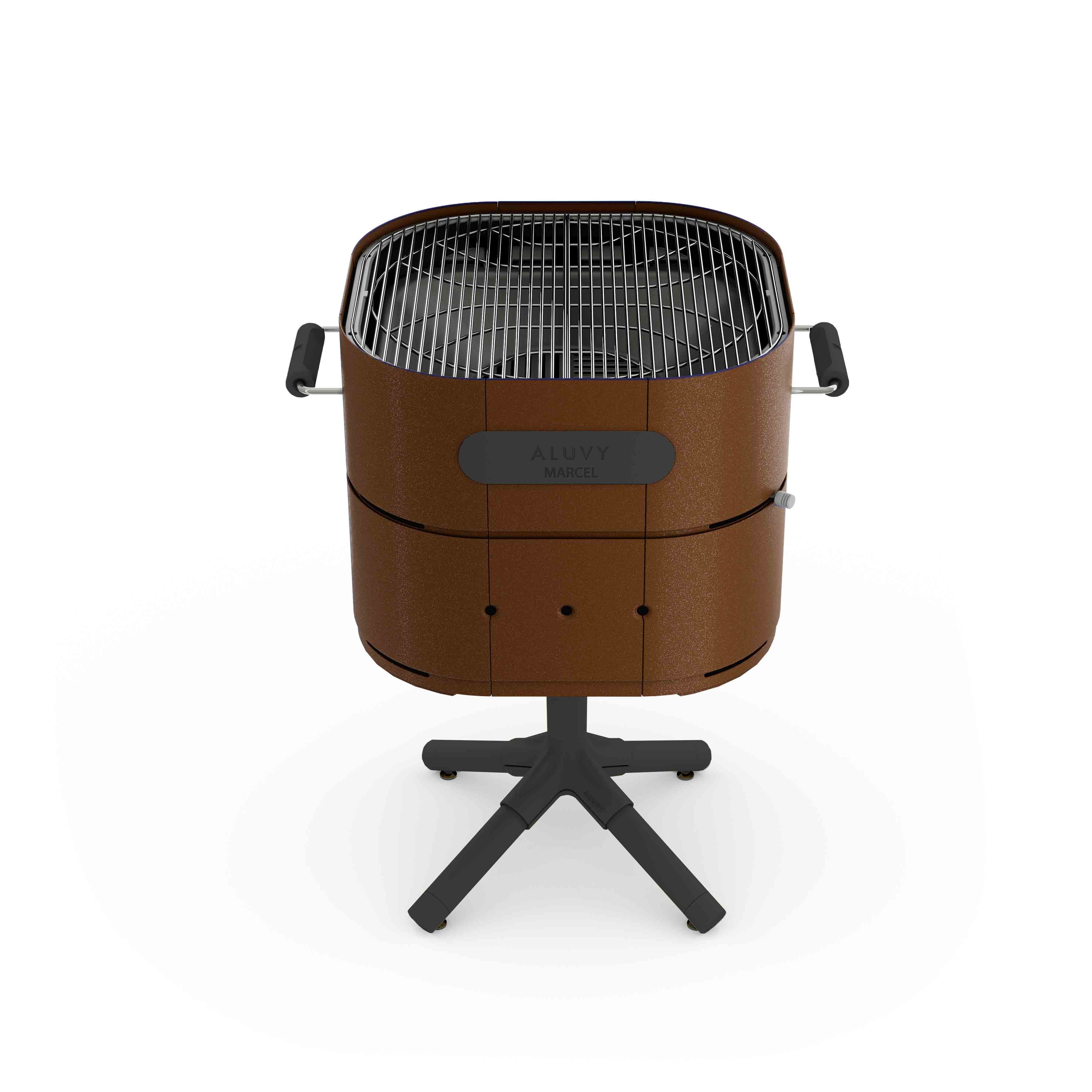 le barbecue au charbon Marcel, ALUVY, made in France et écoresponsable