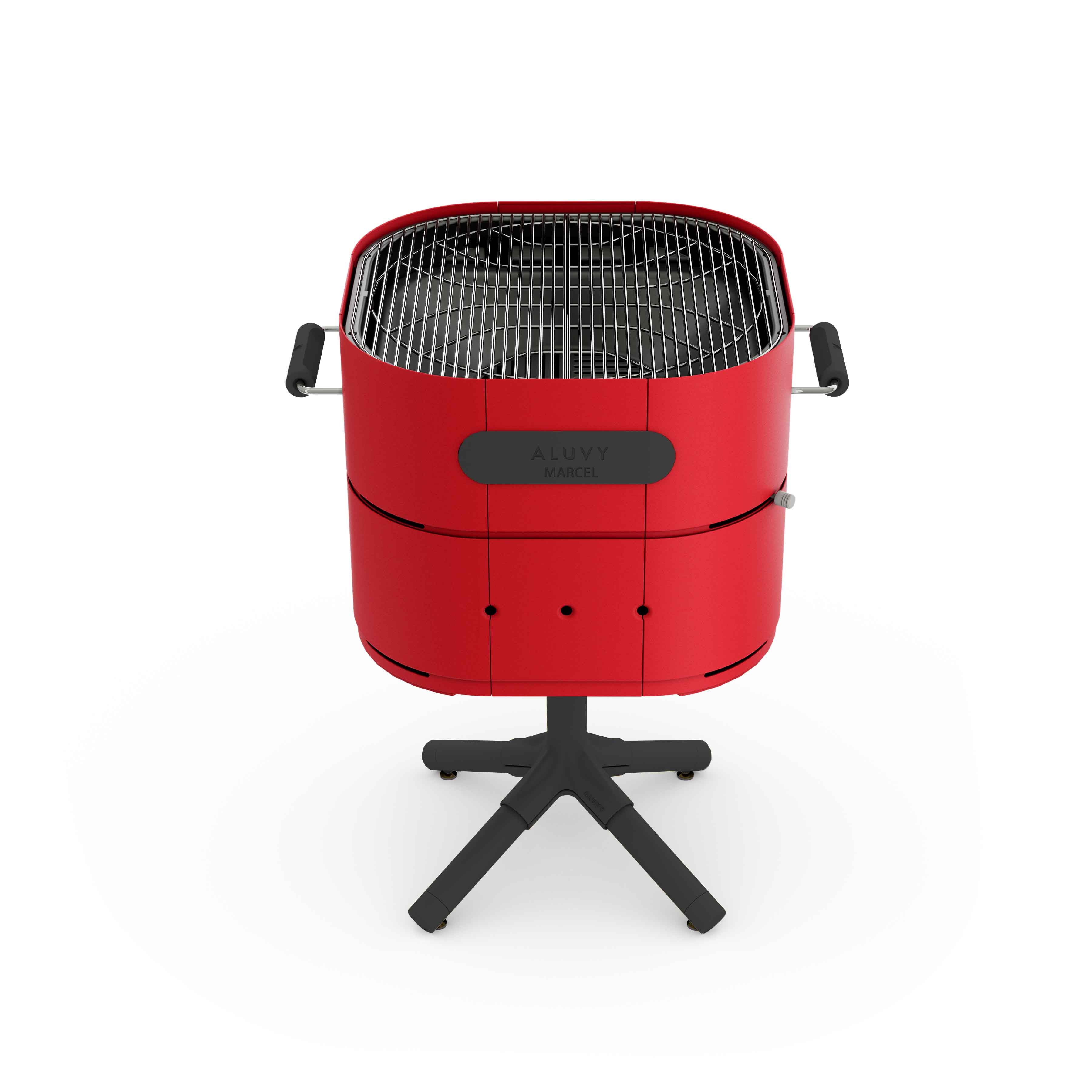 le barbecue au charbon Marcel, ALUVY, made in France et écoresponsable