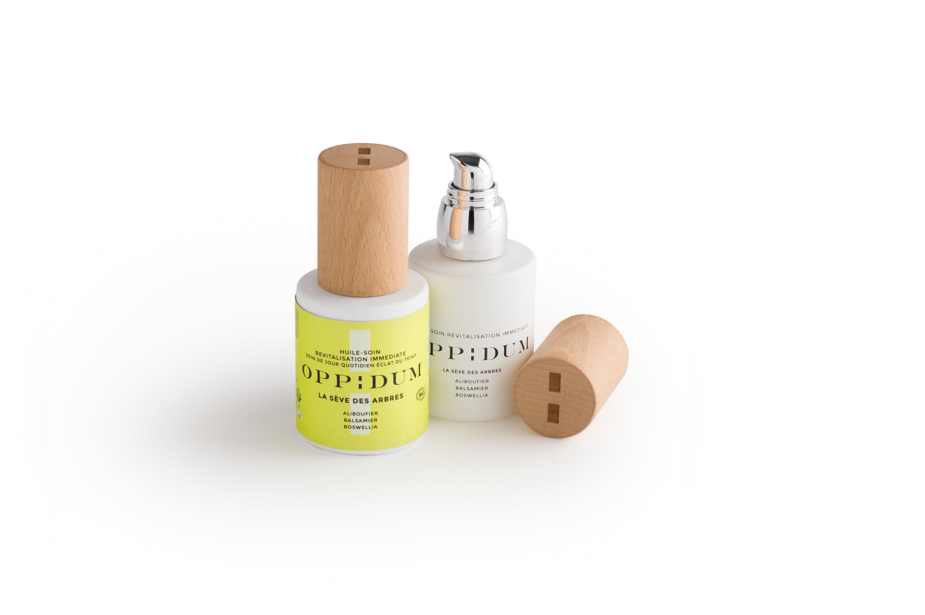 Huile soin Revitalisation La Sève des Arbres OPPIDUM soin cosmétique bio 100% français et écoresponsable.