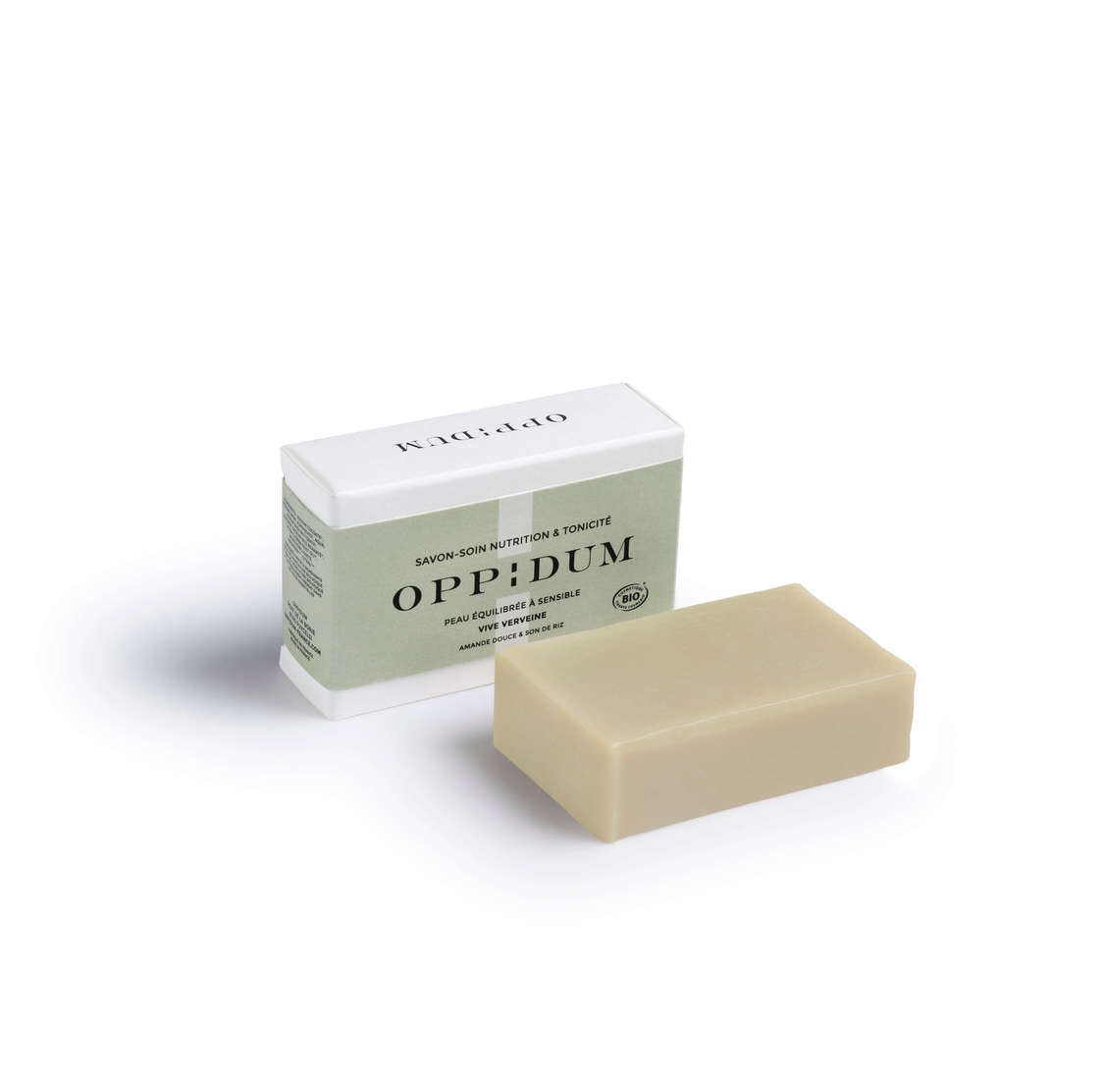 Savon soin Vive Verveine OPPIDUM bio 100% français et écoresponsable.