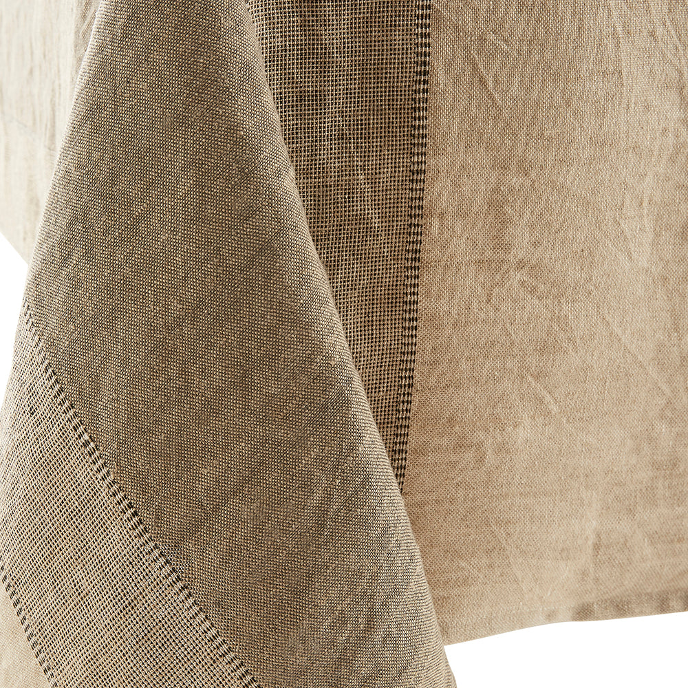 Nappe Rivoli CHARVET lin 100% français et écoresponsable.