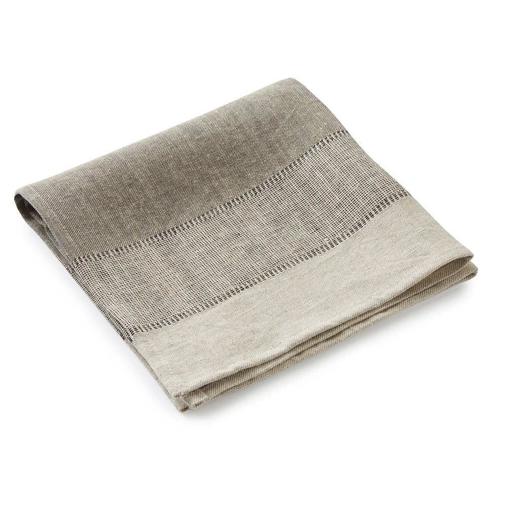 Serviette Rivoli CHARVET lin 100% français et écoresponsable.