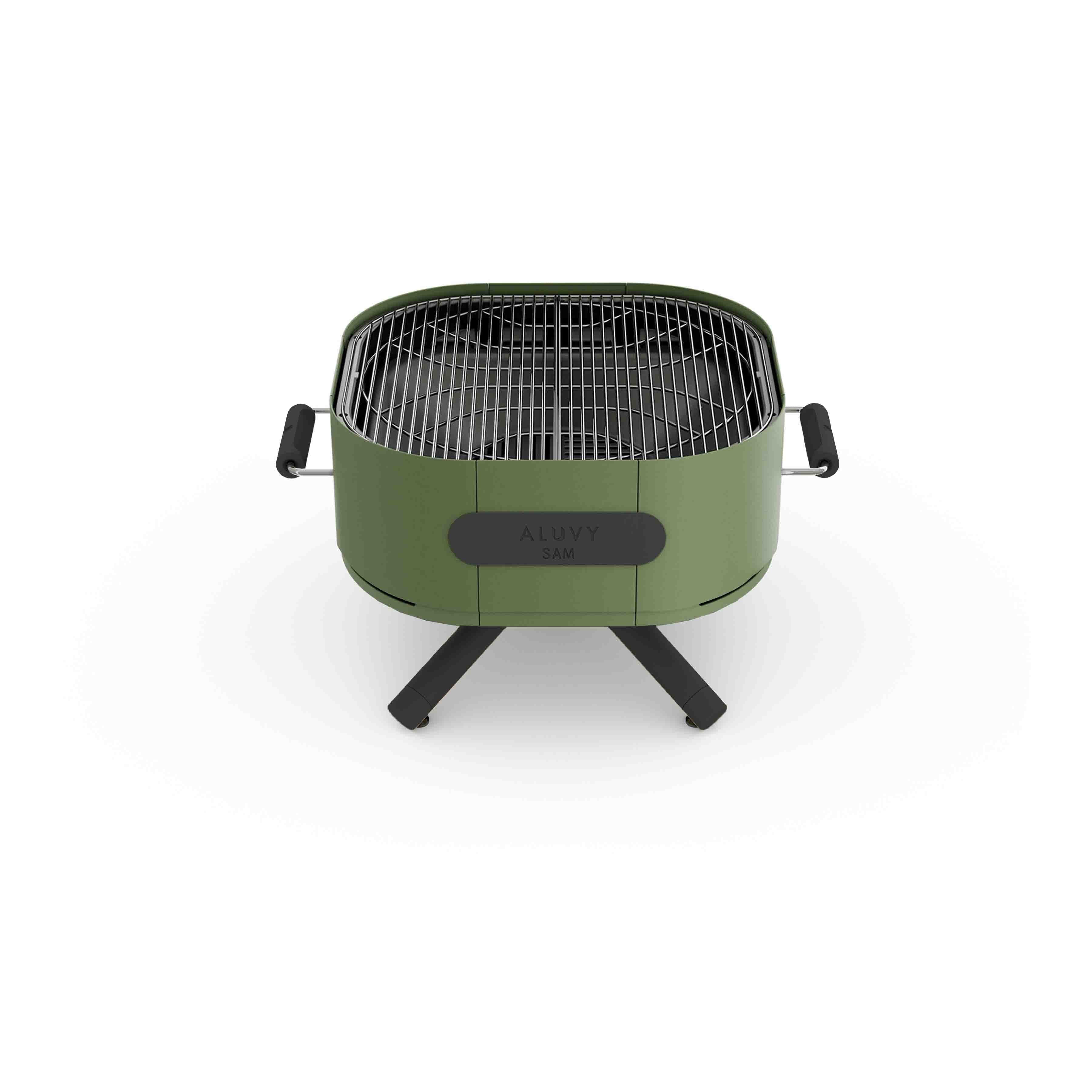 Brasero barbecue Sam, ALUVY, made in France et écoresponsable