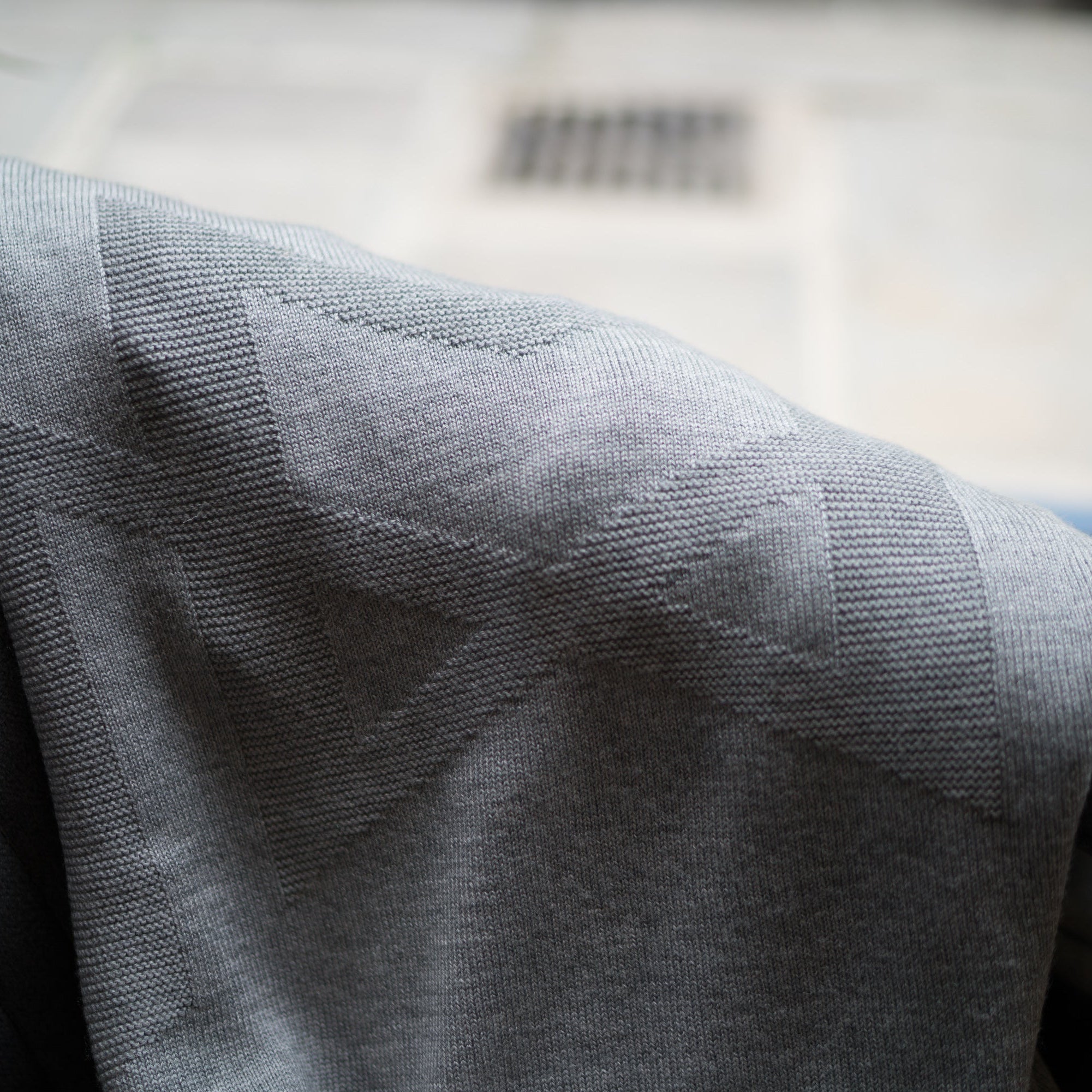 Plaid Merinos extra fin LA MAISON DE LA MAILLE