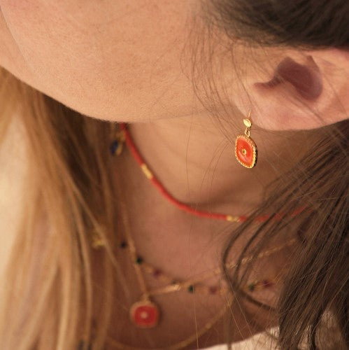 Boucles d'oreilles Bélize, NILAI, made in France