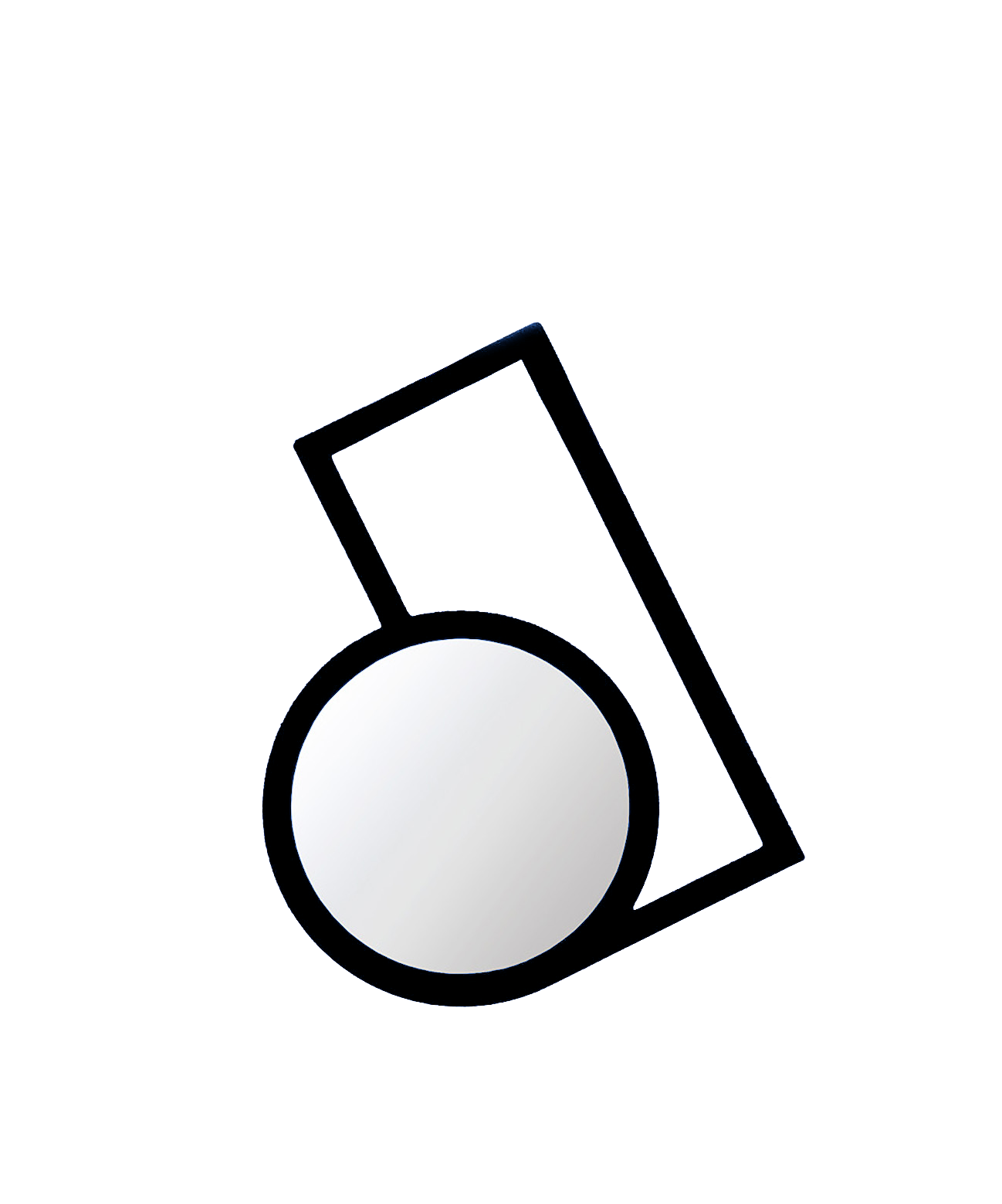 Halo mirror