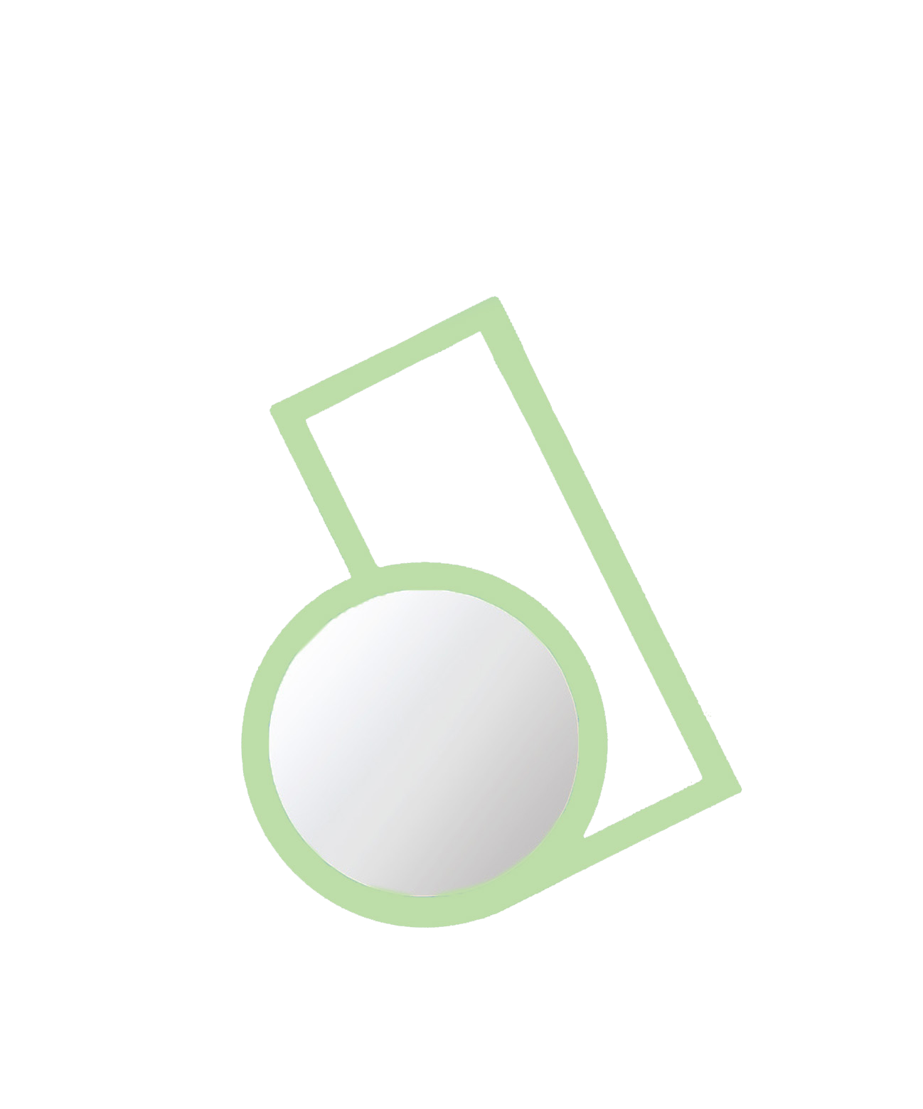 Halo mirror
